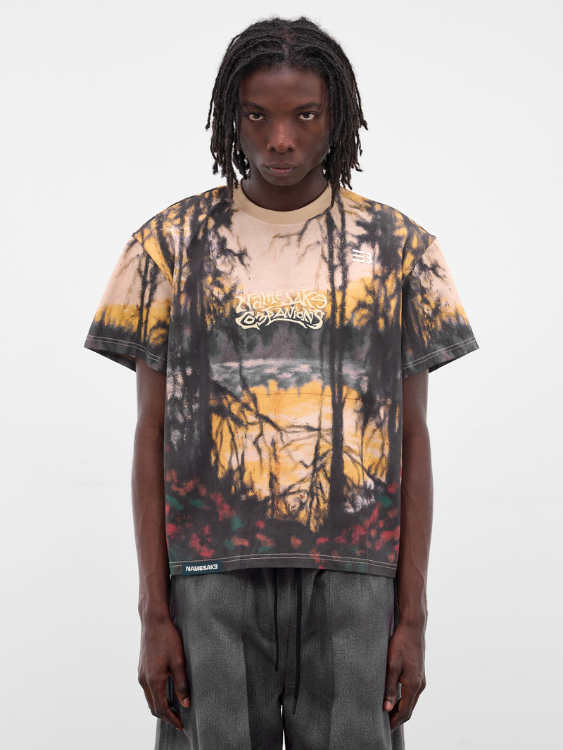 Neal Graphic Print Promisedland Tee (TSG-3A-FP-FOREST-PRINT)