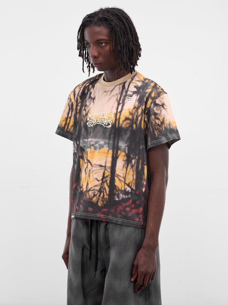 Neal Graphic Print Promisedland Tee (TSG-3A-FP-FOREST-PRINT)