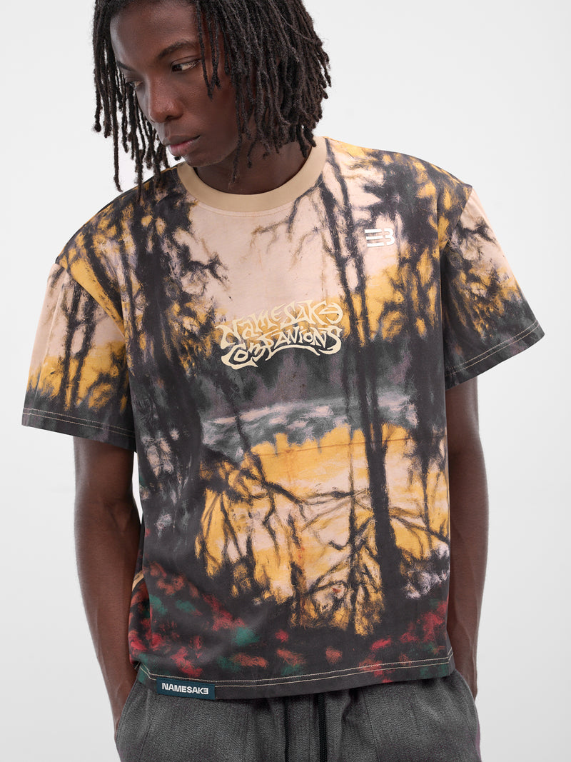 Neal Graphic Print Promisedland Tee (TSG-3A-FP-FOREST-PRINT)