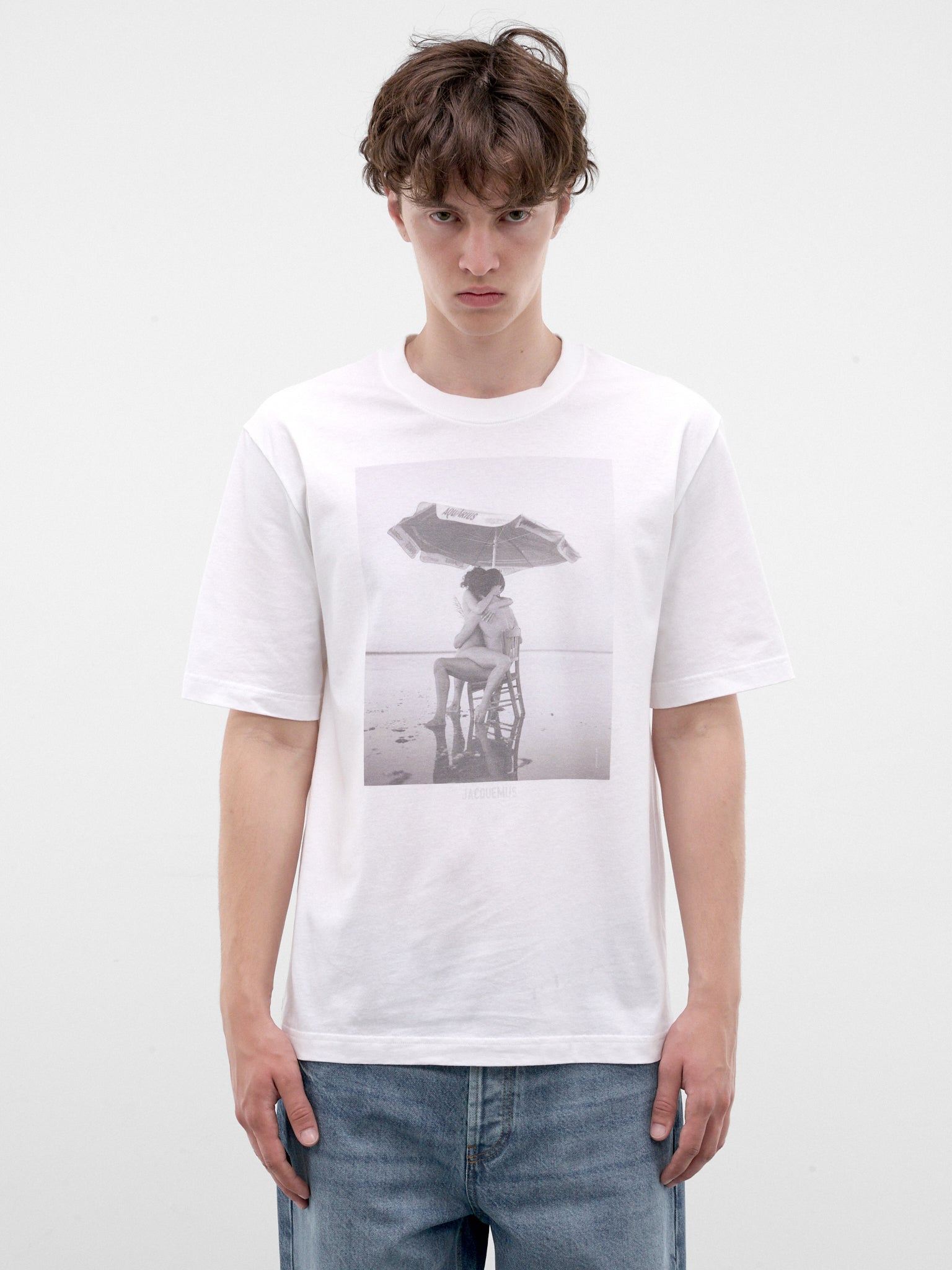 White Photograph Logo Tee (TSU00350AJ00289-OPTIC-WHITE-PR)