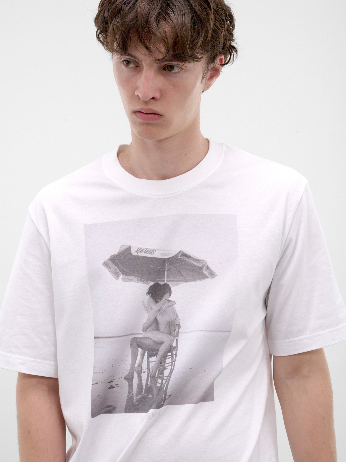 White Photograph Logo Tee (TSU00350AJ00289-OPTIC-WHITE-PR)