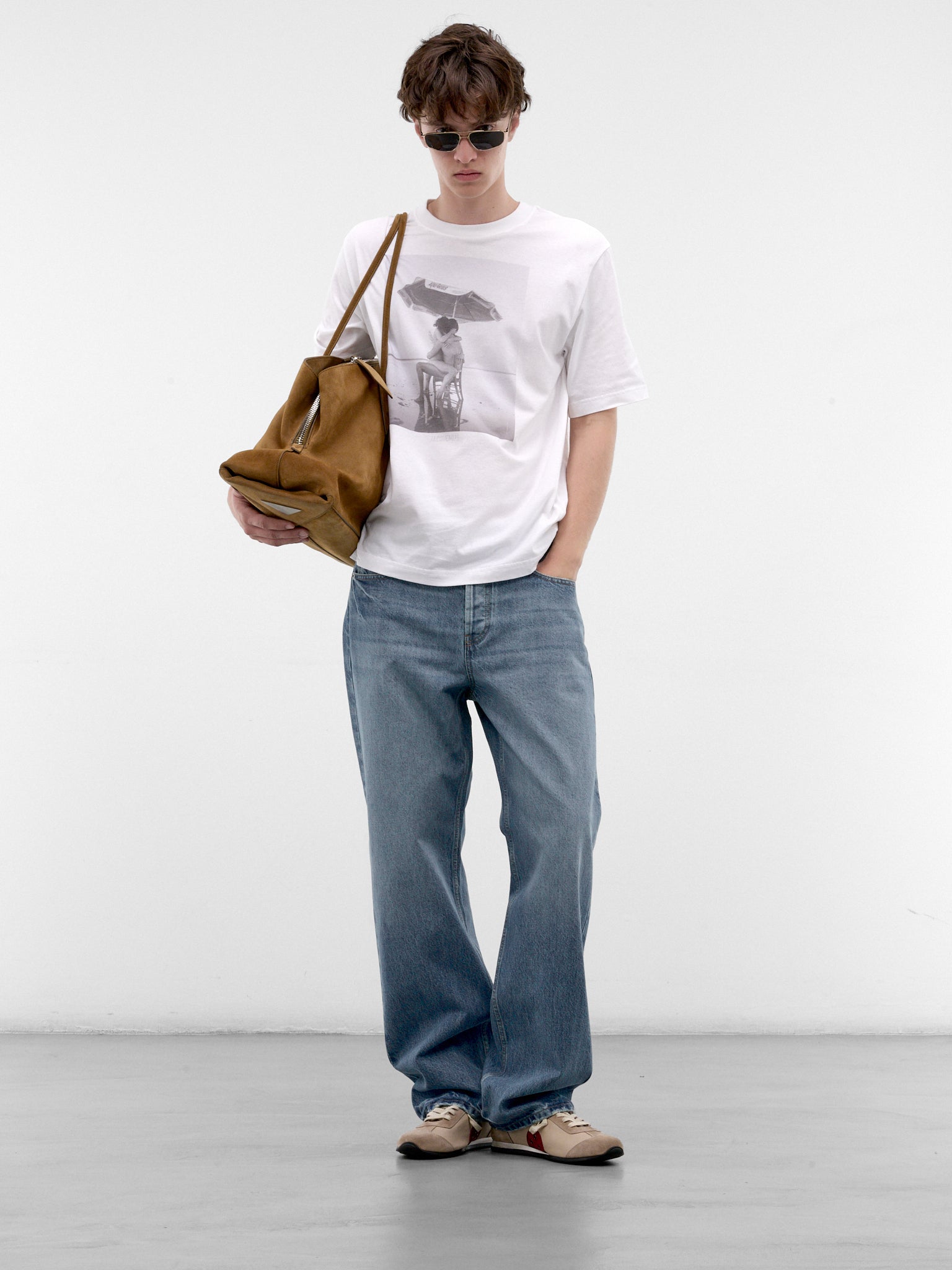 White Photograph Logo Tee (TSU00350AJ00289-OPTIC-WHITE-PR)