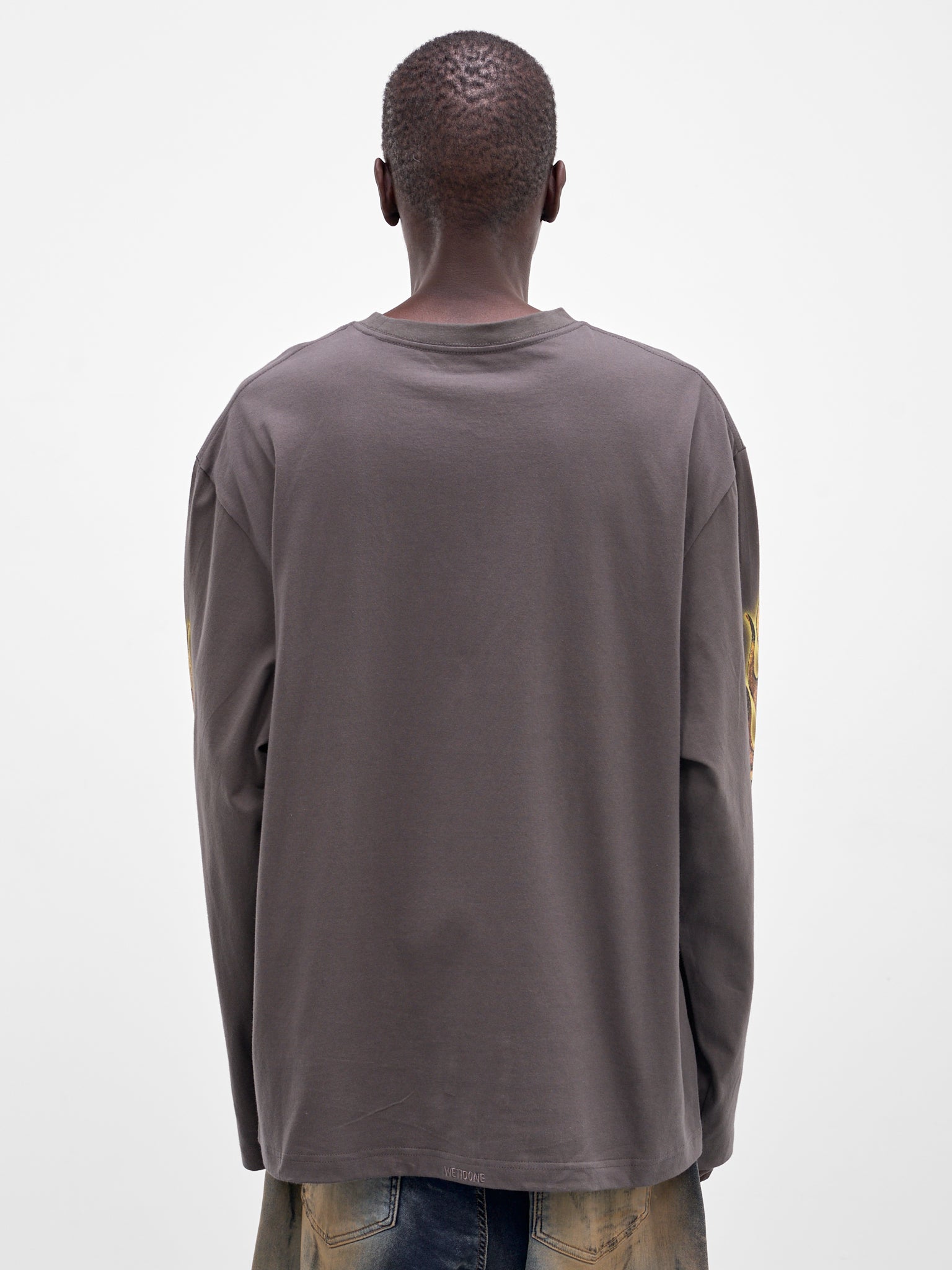 Charcoal Fire Graphic Long Sleeve (TT0-26-785-U-CH-CHARCOAL)