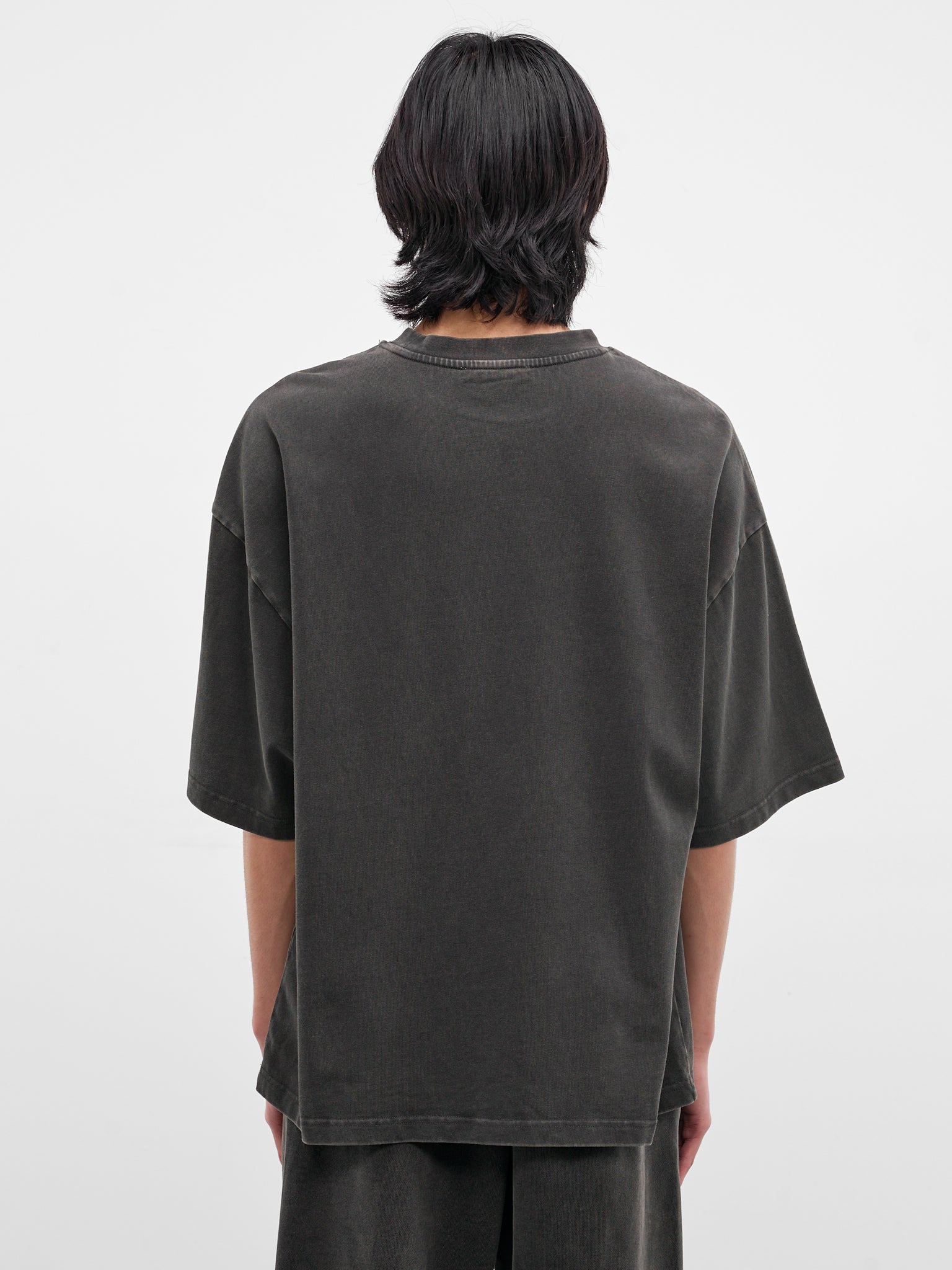 Washed Heavy Cotton Boxy Tee (TT01012-WASHED-BLACK)