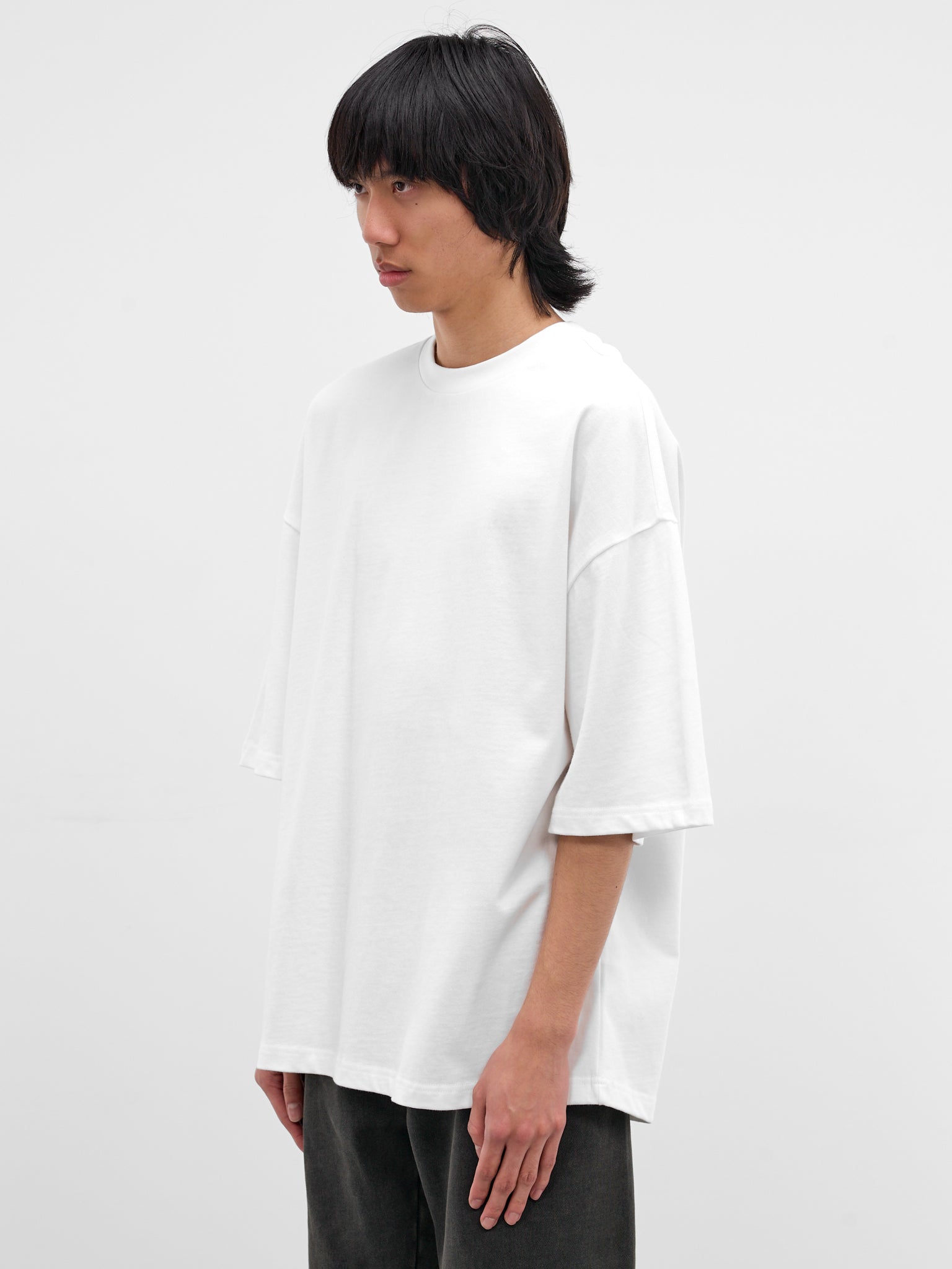 White Heavy Cotton Boxy Tee (TT01012-WHITE)