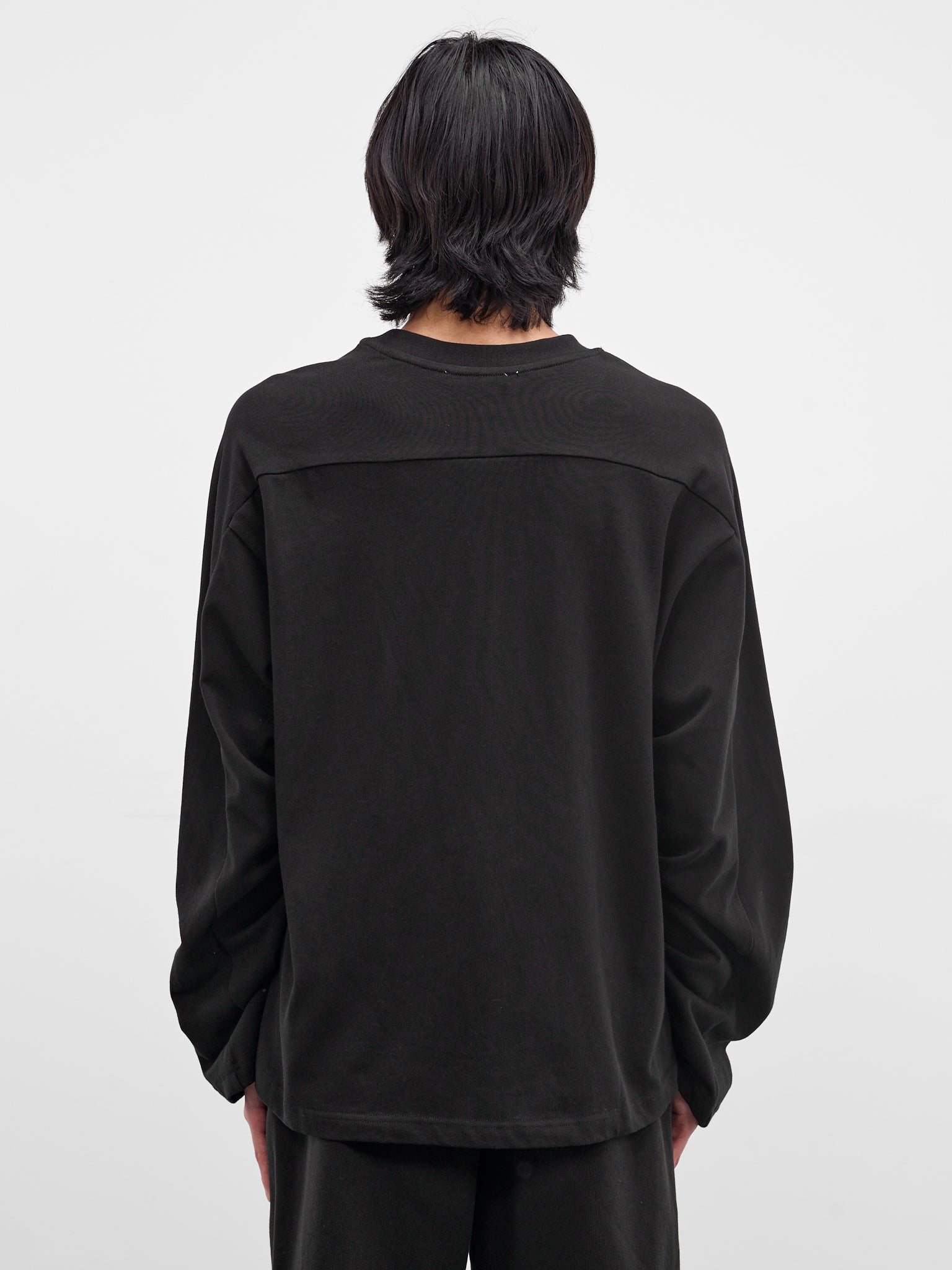 Black Heavy Cotton Long Sleeve (TT02012-BLACK)