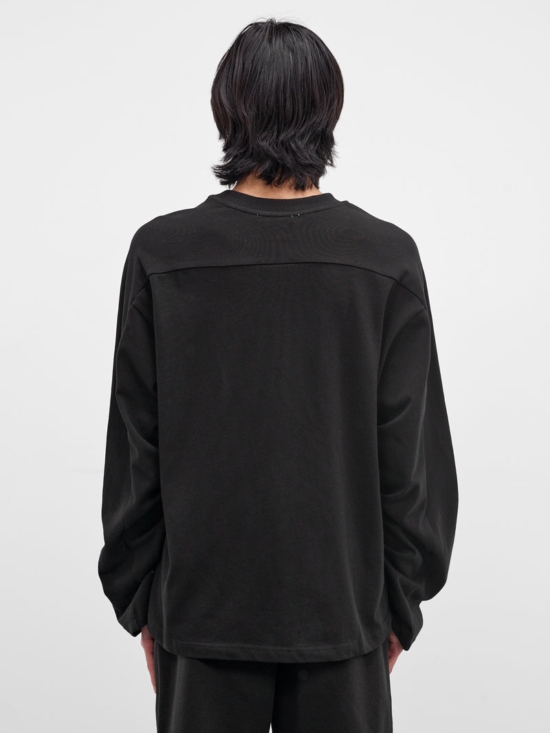 Black Heavy Cotton Long Sleeve (TT02012-BLACK)