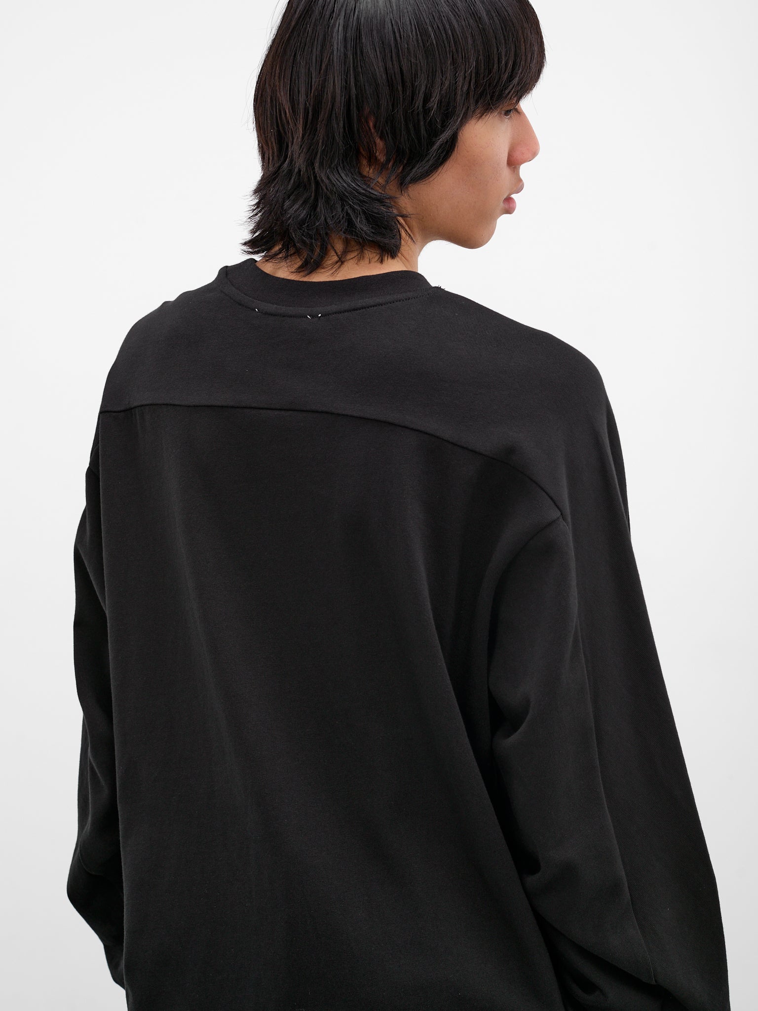 Black Heavy Cotton Long Sleeve (TT02012-BLACK)