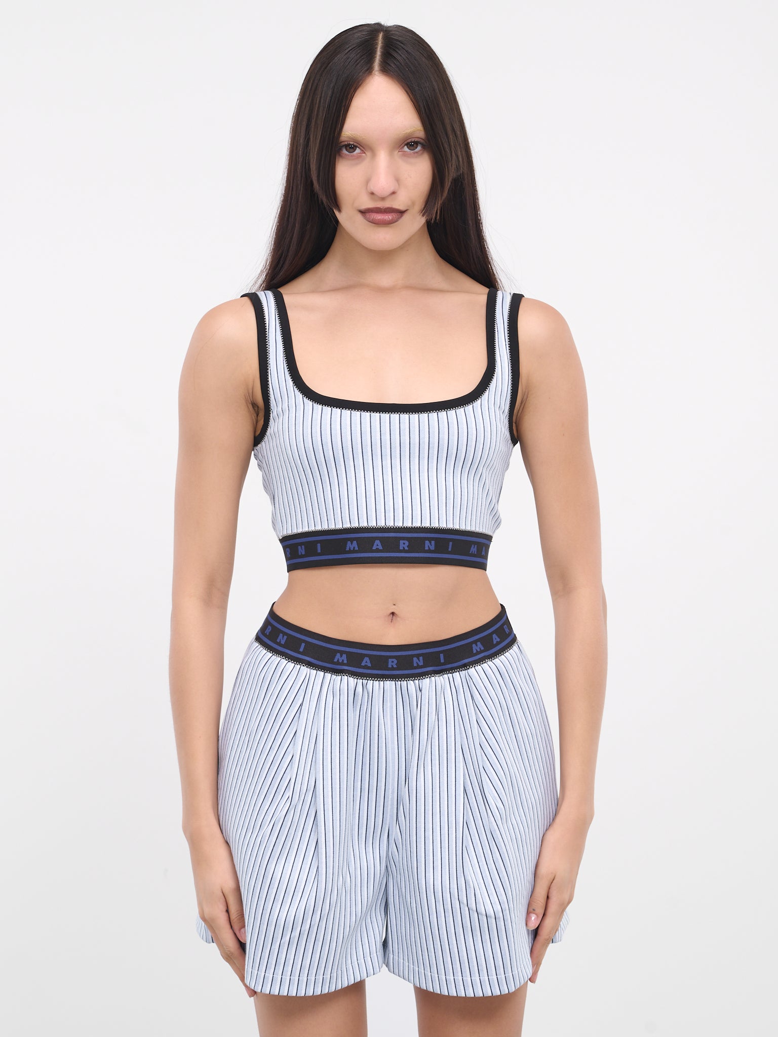 Striped Top (TTMA0290A0-UTN913-BLUE-STRIPES)