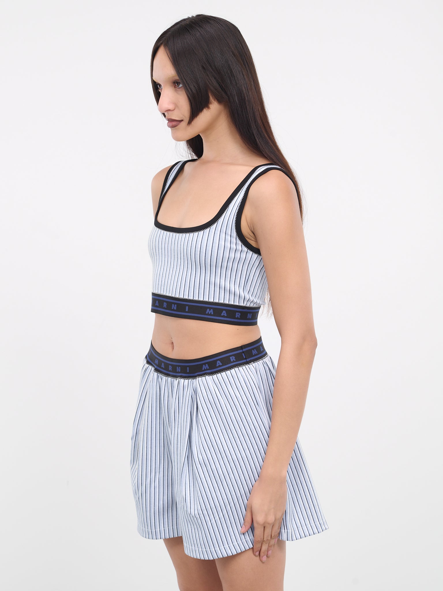 Striped Top (TTMA0290A0-UTN913-BLUE-STRIPES)