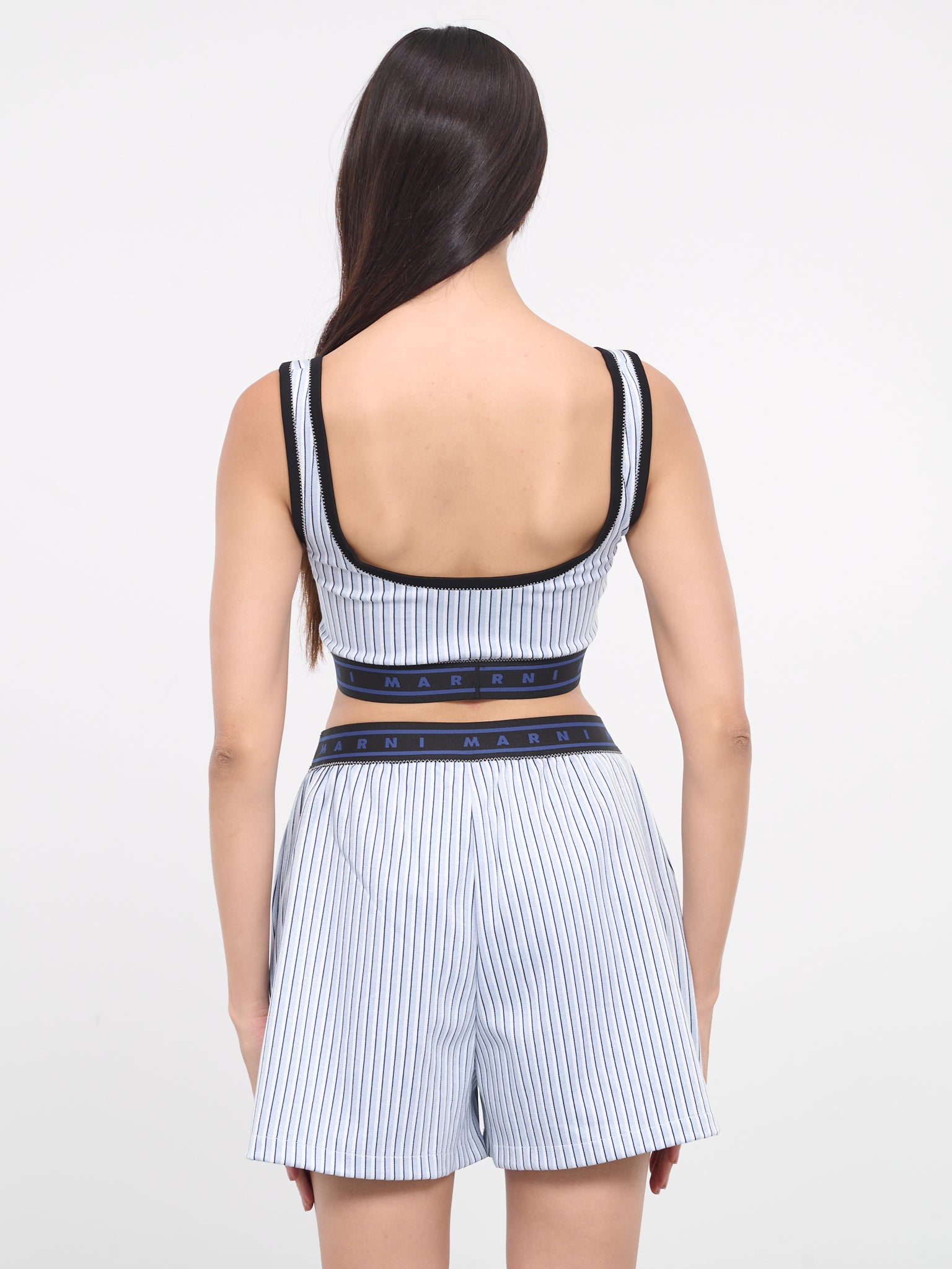 Striped Top (TTMA0290A0-UTN913-BLUE-STRIPES)