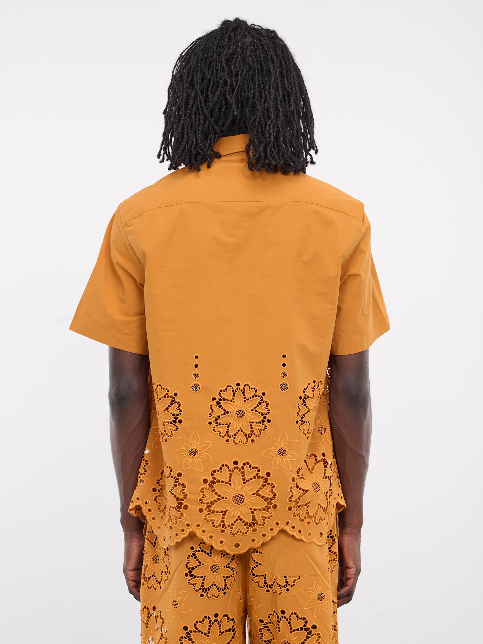 Ture Embroidered Shirt (TURE-EMB-M22W691-BURNT-ORANGE)