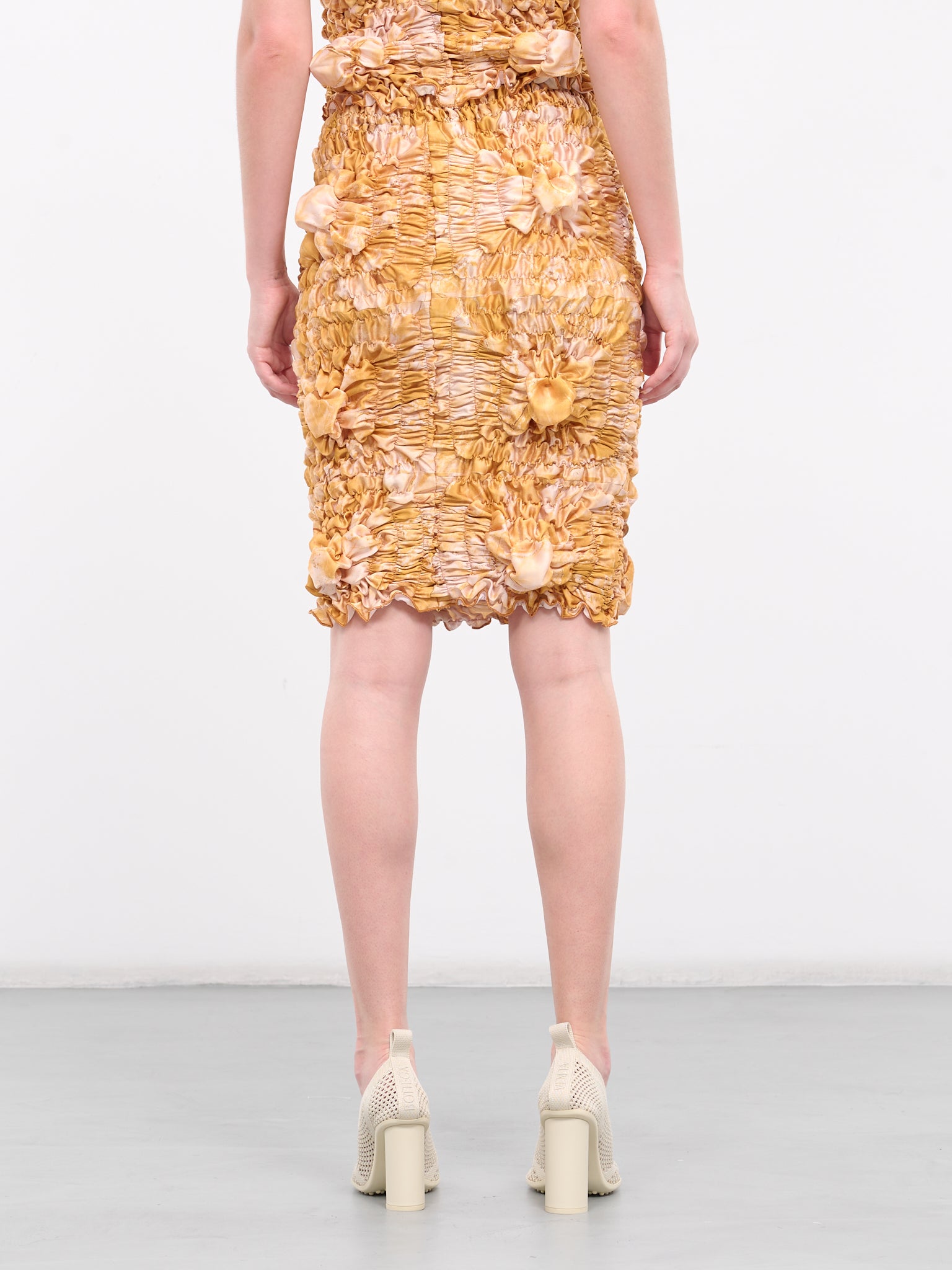 Twist Mini Skirt (TWIST-MINI-SKIRT-YELLOW)