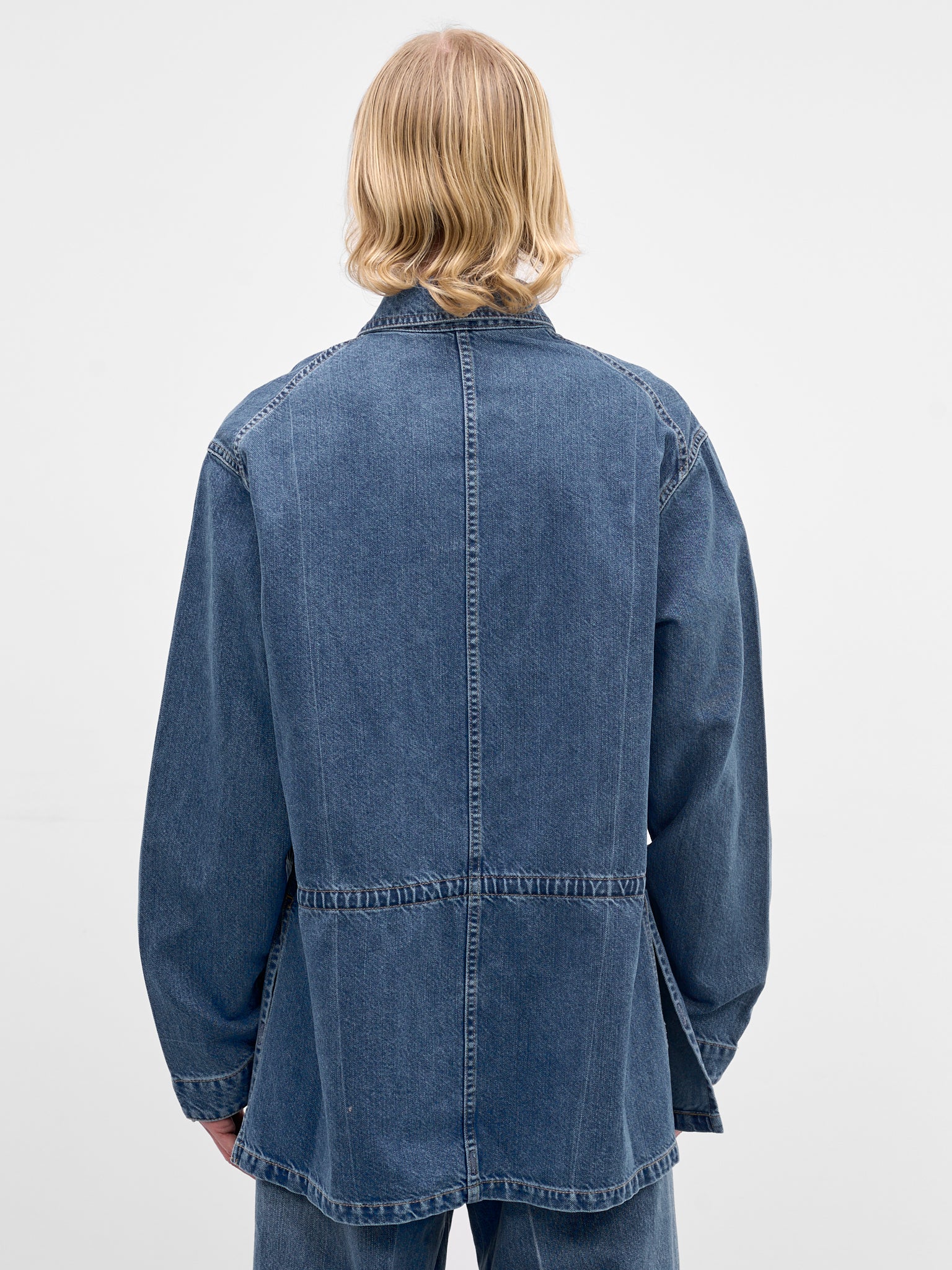 Blue Denim-Paper Work Jacket (U261-J059-C040-INDIGO-WASH)