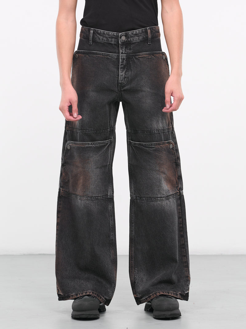 Worn Jeans (U53D57F0-FJ0Q-BLACK-WASH)