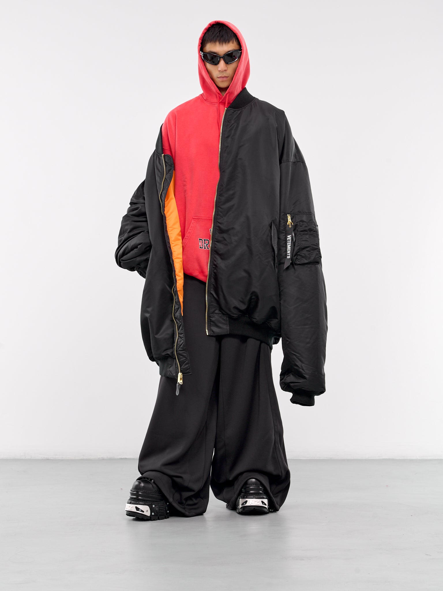 VETEMENTS 'A Little Bit Dramatic' Hoodie | H.Lorenzo - styled