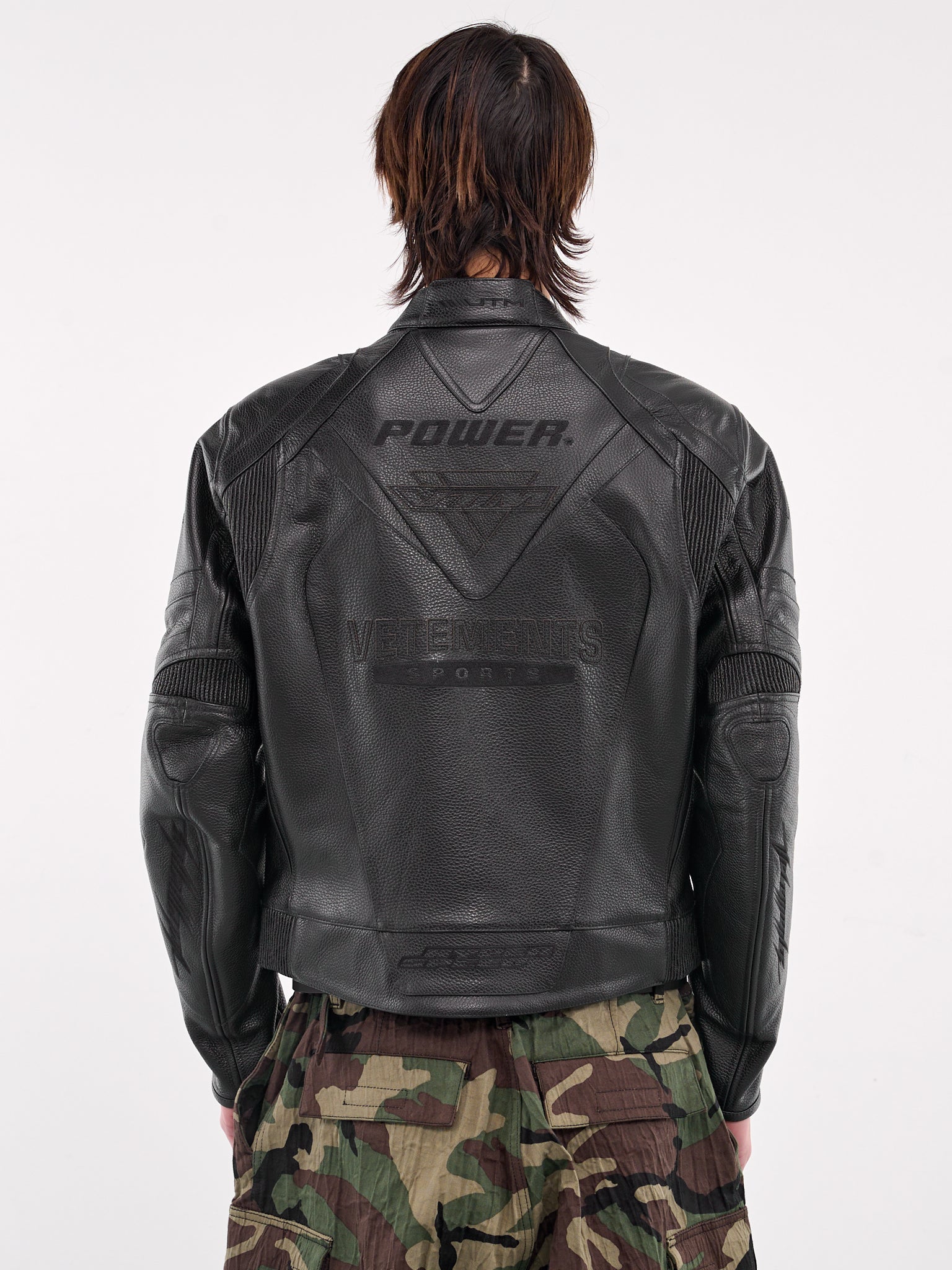 Pro Racing Leather Jacket (UA66JA220B-BLACK)