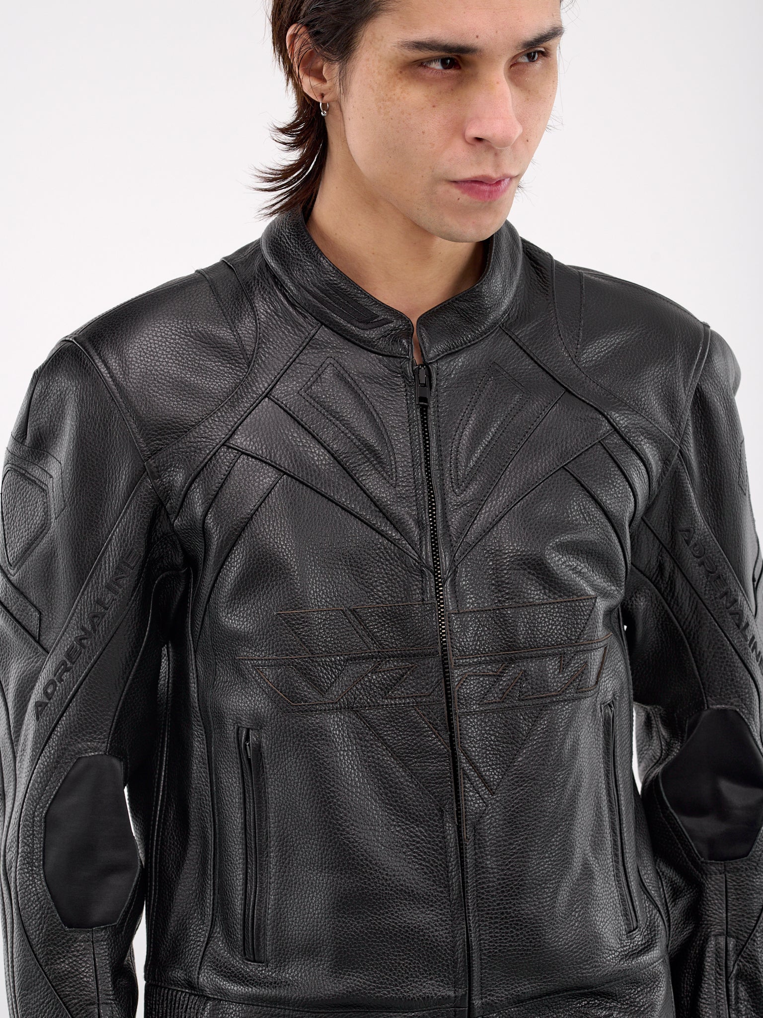 Pro Racing Leather Jacket (UA66JA220B-BLACK)