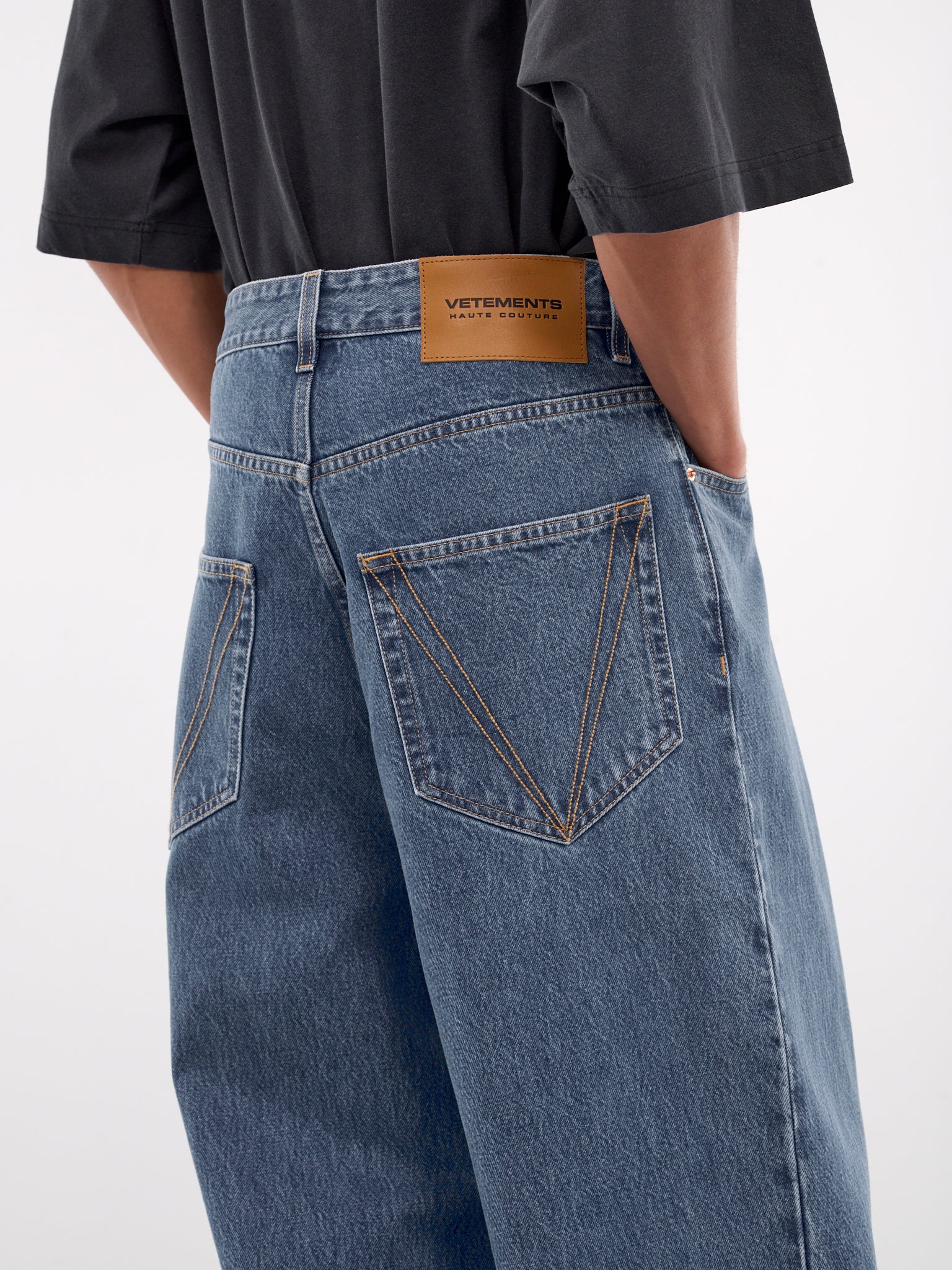 Wide Leg Jeans (UA66PA540N-MID-BLUE)