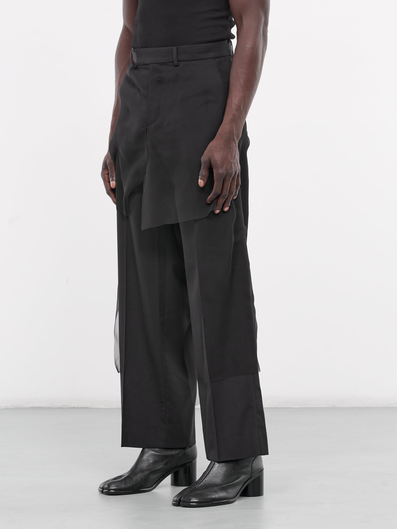 Organza Trousers (UC1D1508-2-BLACK)