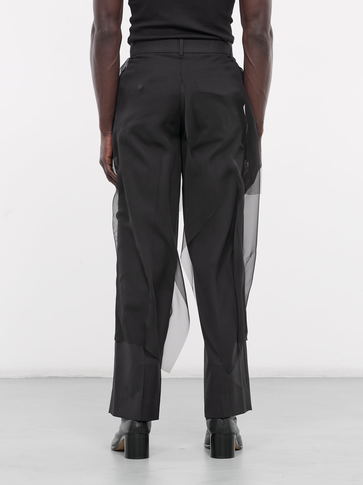 Organza Trousers (UC1D1508-2-BLACK)
