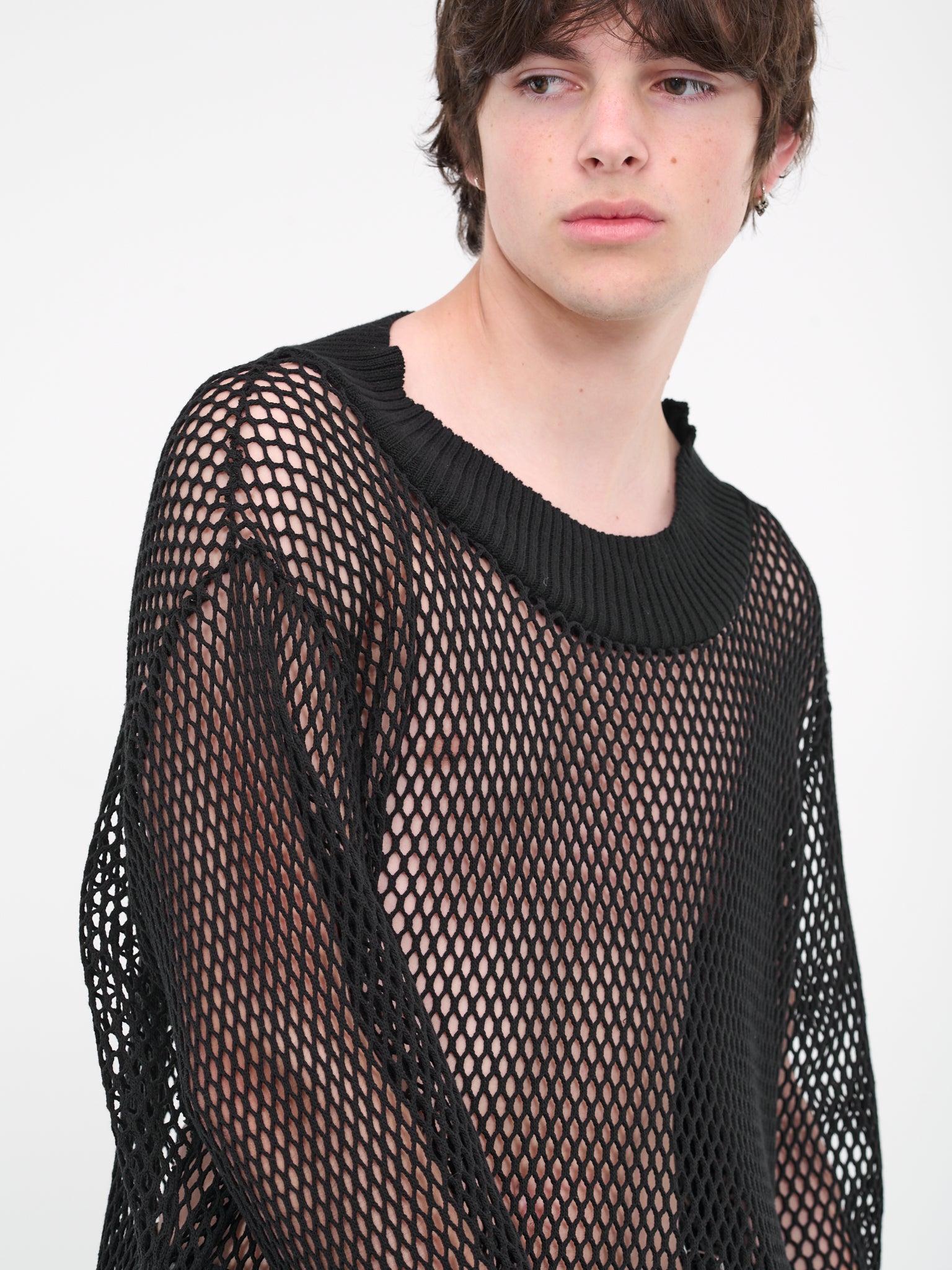 Loose Knit Sweater (UC1D4901-BLACK)