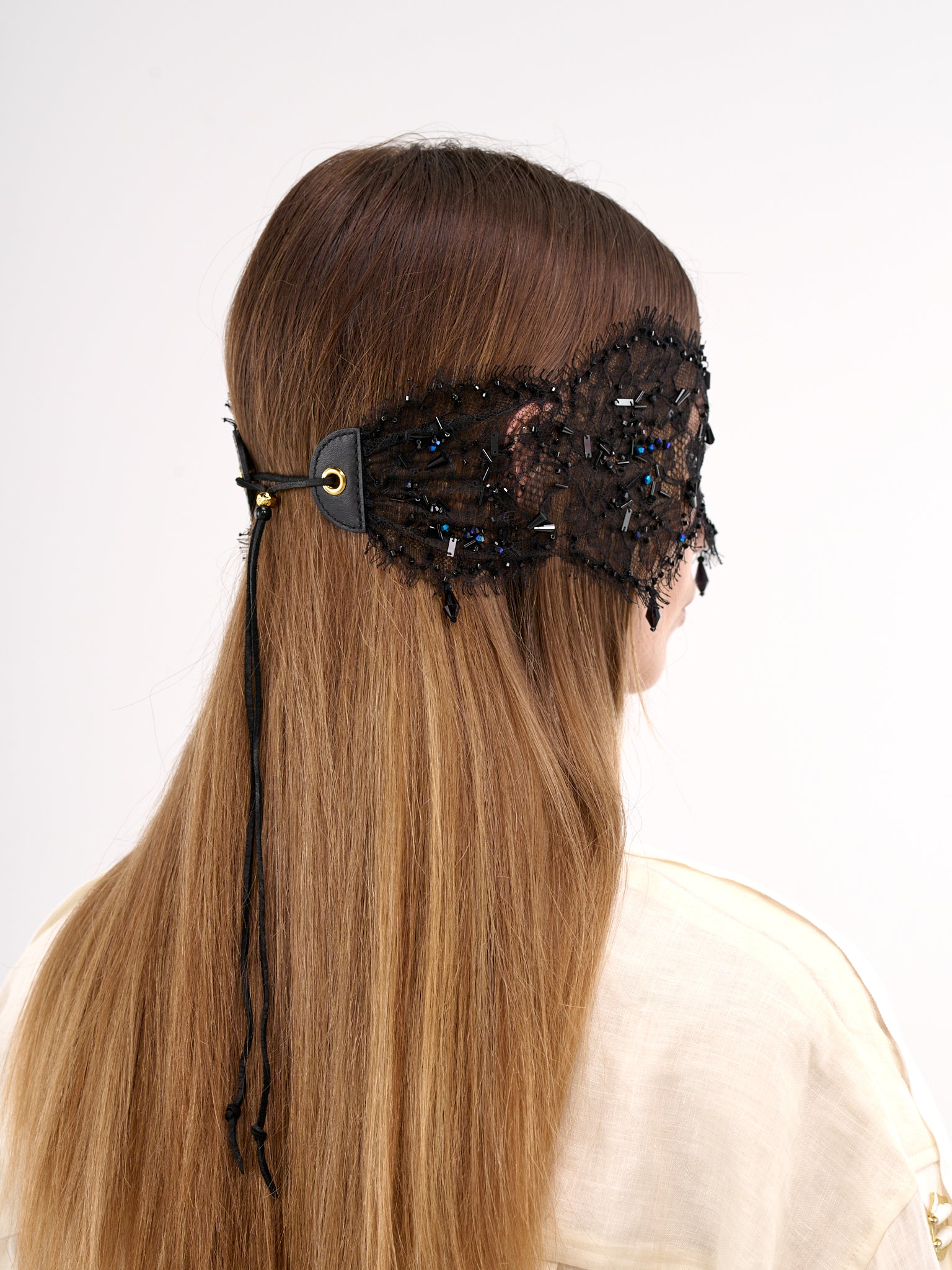 Lace Eye Mask (UC1E1Z01-BLACK)