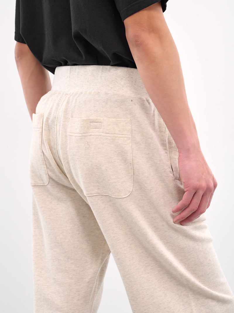 Cut-Off Sweat Shorts (UC1E4514-OATMEAL)