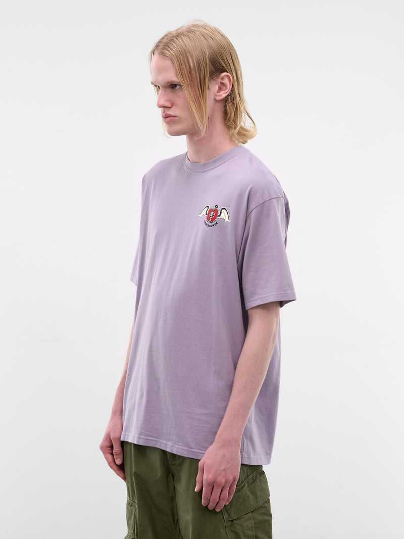 Gray Bat Logo Graphic Tee (UC1F3807-GRAY)