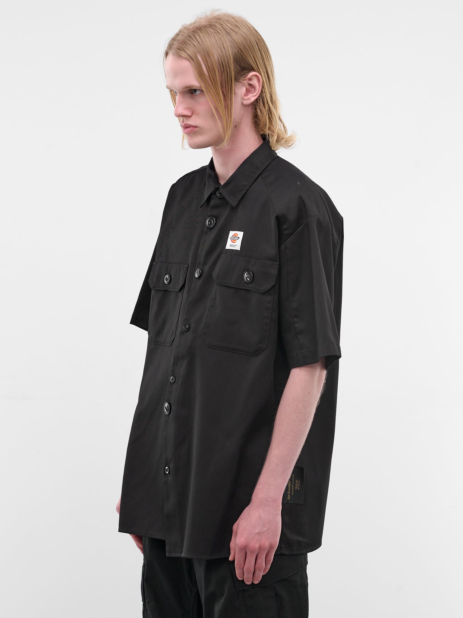 UNDERCOVER Undercover x Dickies Asymmetric Shirt | H.Lorenzo - side