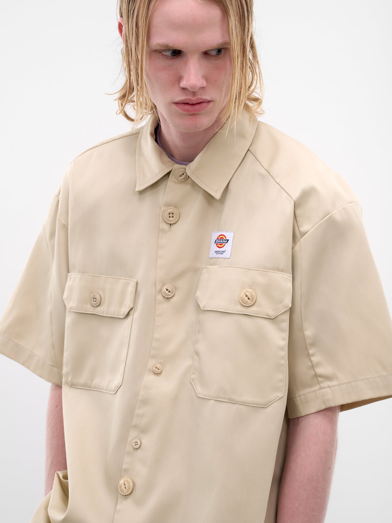 UNDERCOVER x Dickies Asymmetric Shirt | H.Lorenzo - detail 1