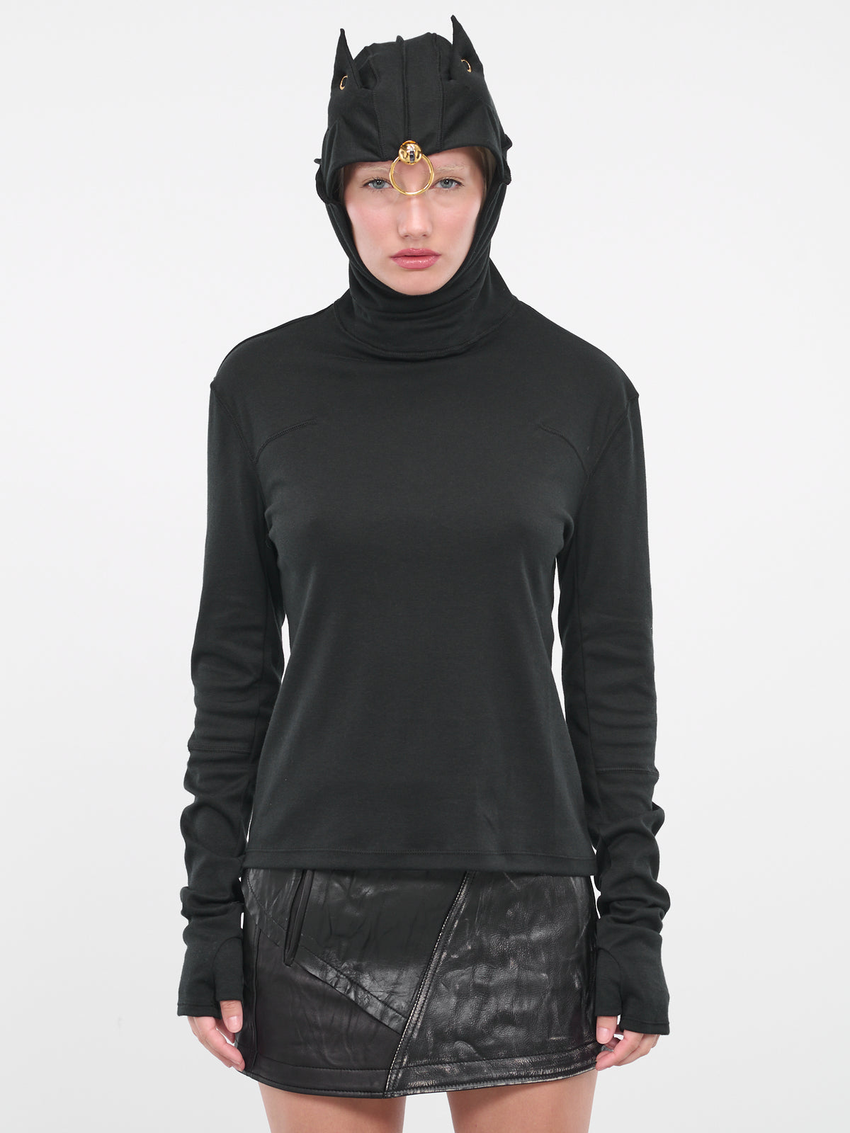Mask Hoodie (UC2C1806-1-BLACK)