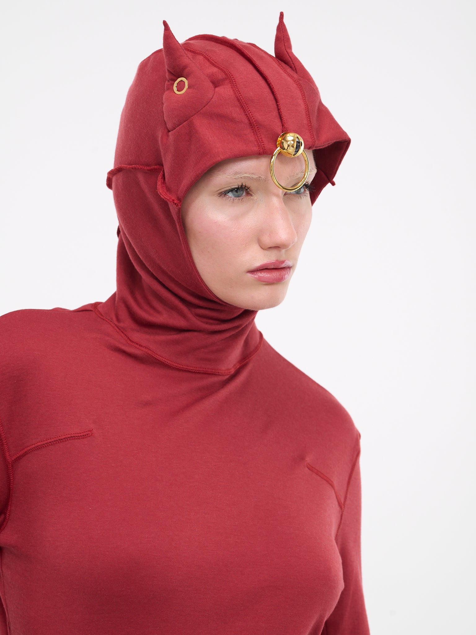 Mask Hoodie (UC2C1806-1-BORDEAUX)