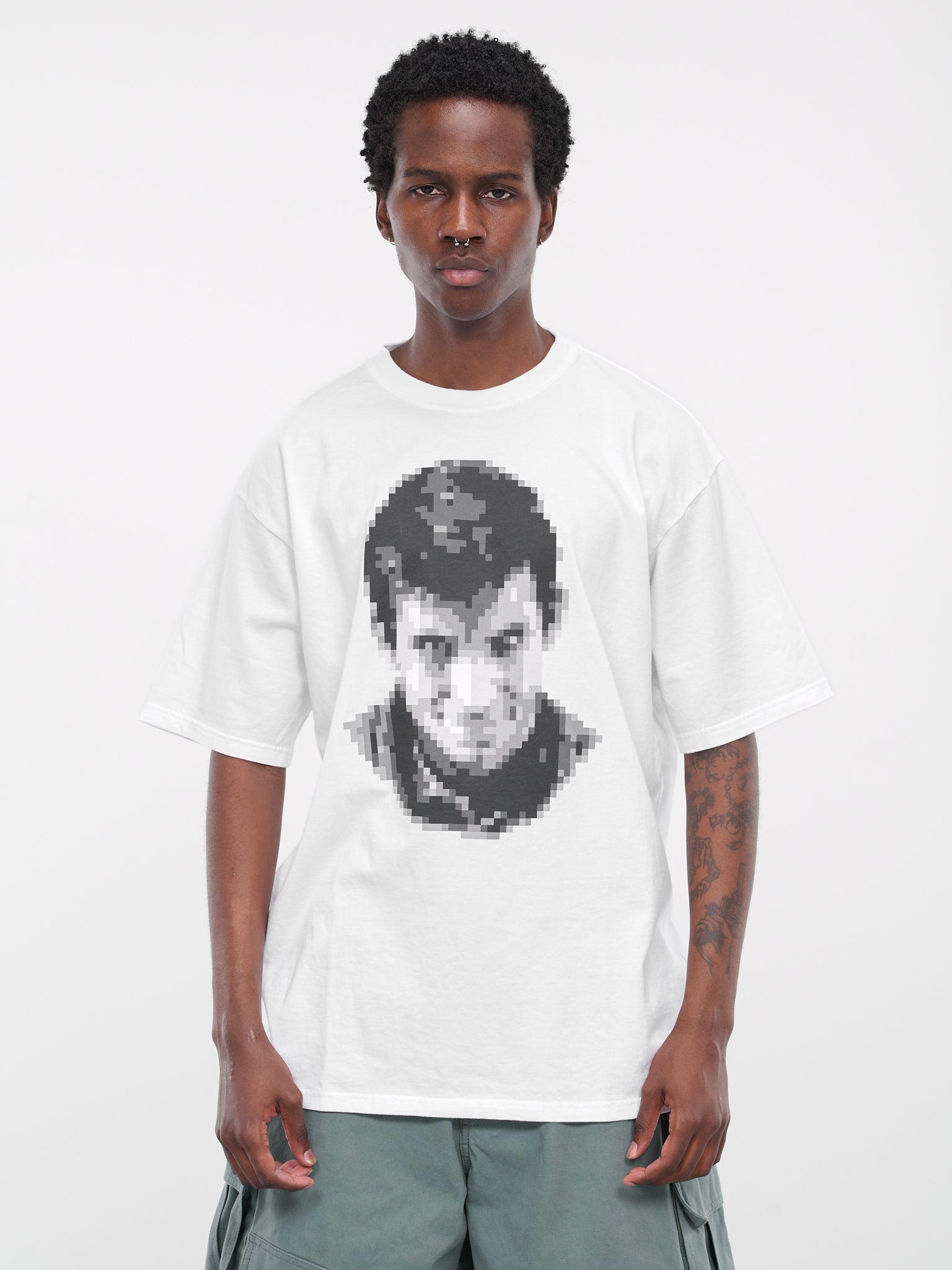 Pixelated T-Shirt (UC2C3801-WHITE)