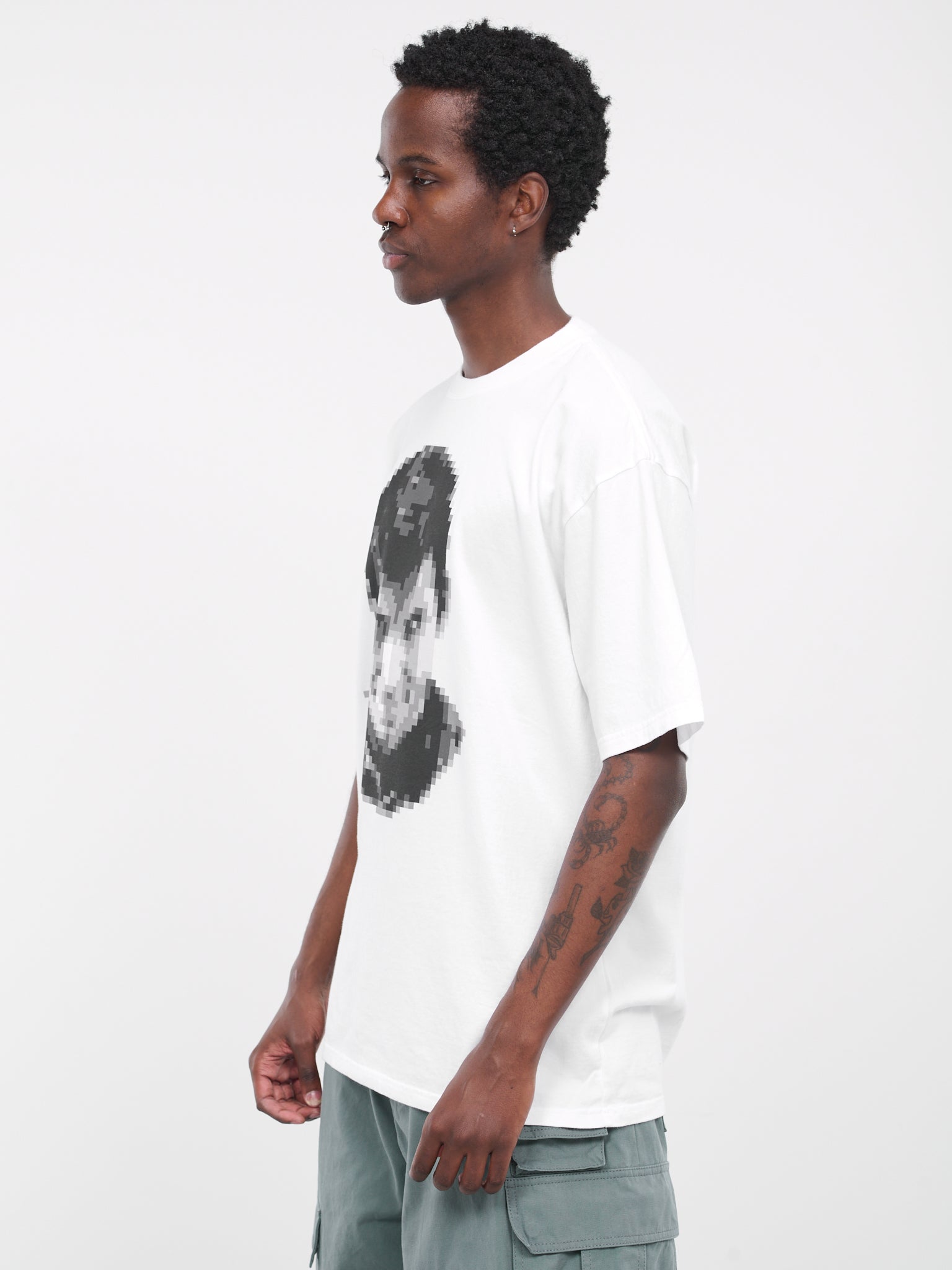Pixelated T-Shirt (UC2C3801-WHITE)