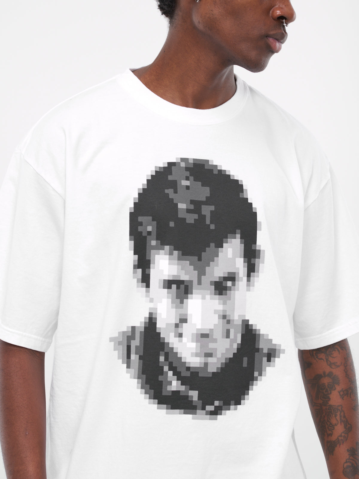 Pixelated T-Shirt (UC2C3801-WHITE)