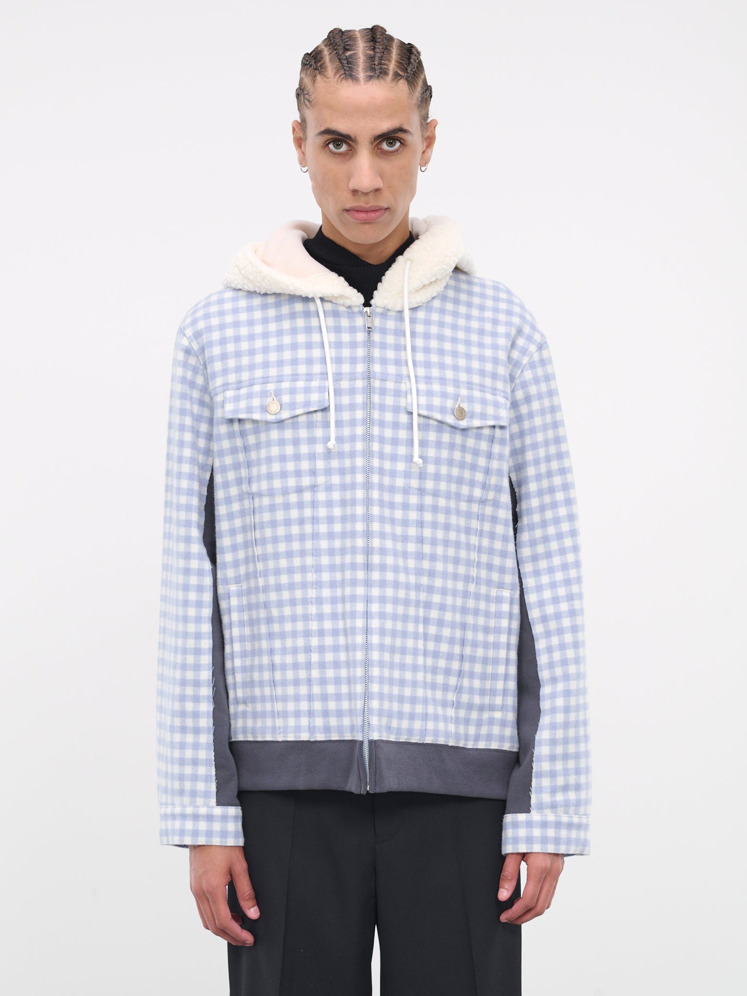 Paneled Jacket (UC2C4201-LIGHT-BLUE)