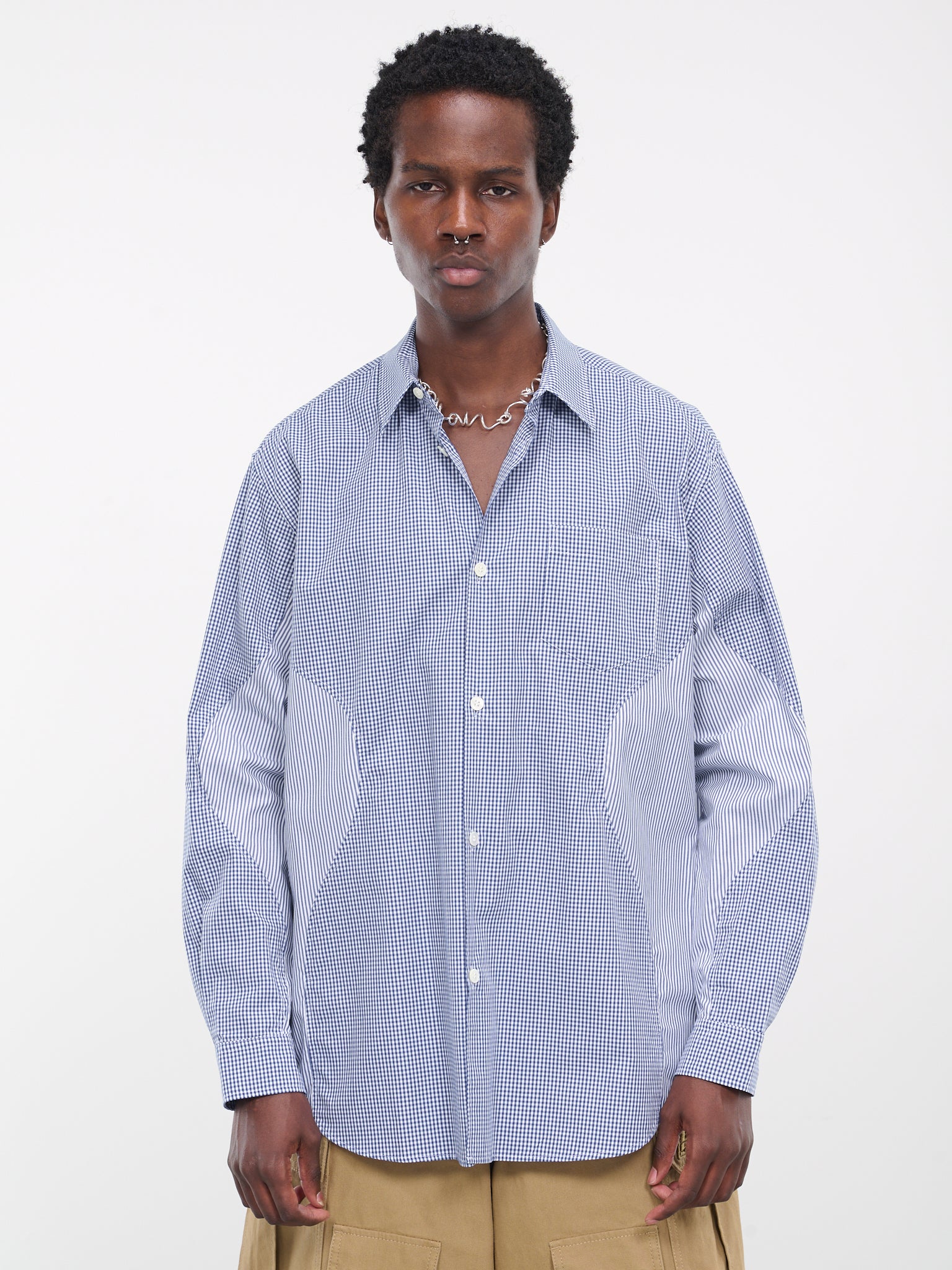 Check Shirt (UC2C4401-BLUE-CHECK)