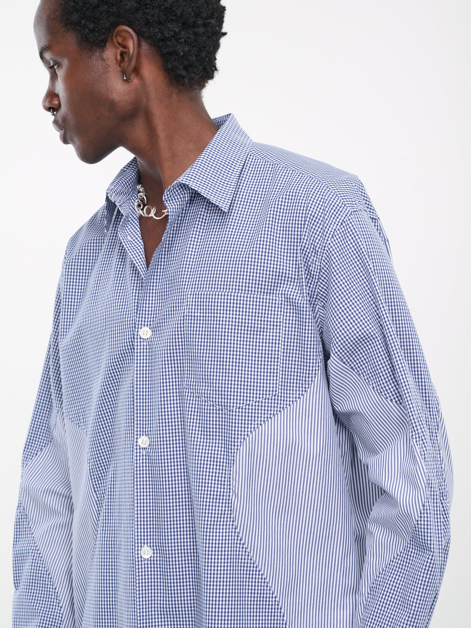 Check Shirt (UC2C4401-BLUE-CHECK)