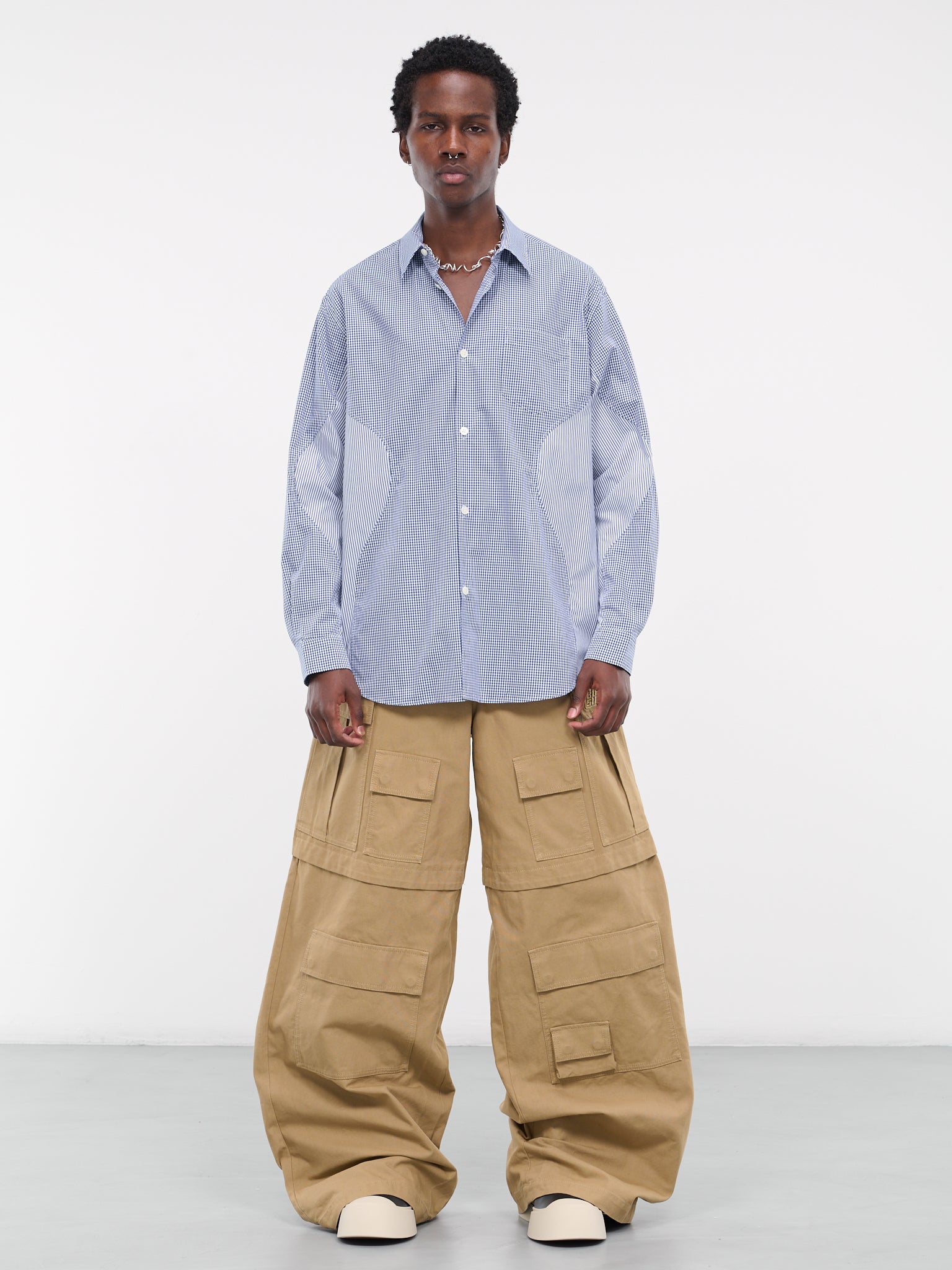 Check Shirt (UC2C4401-BLUE-CHECK)