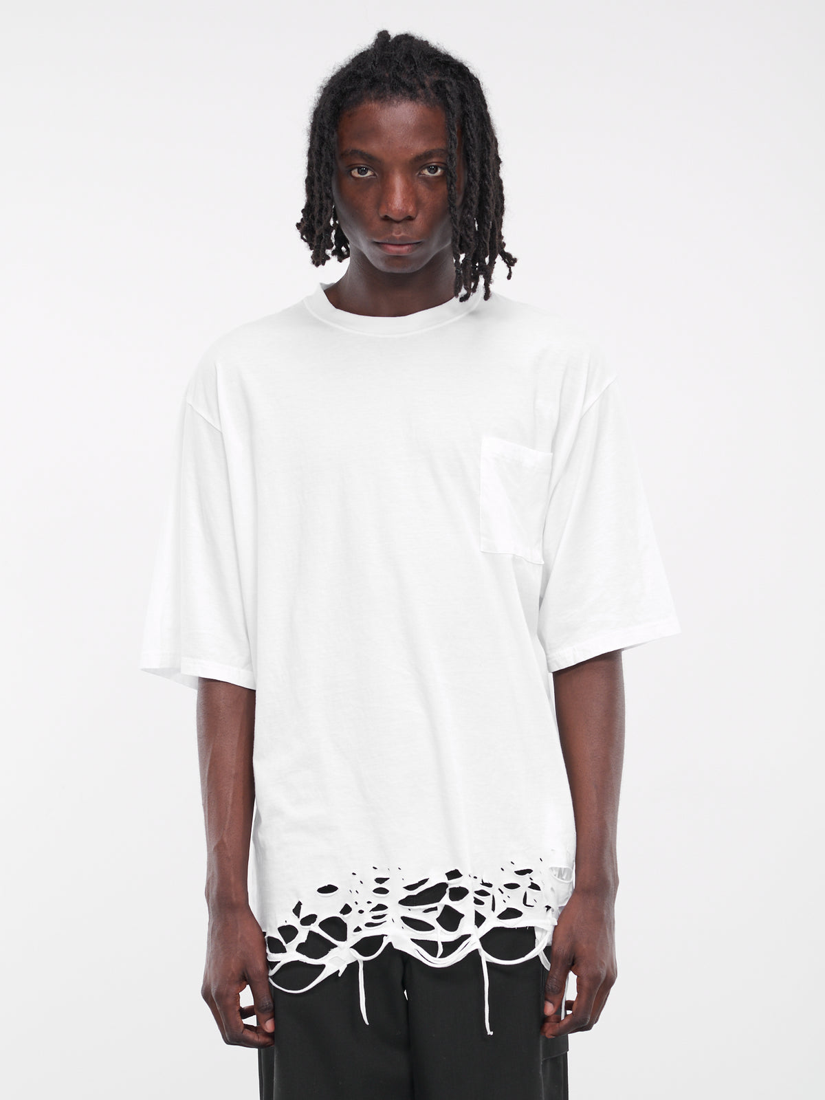 Destroyed T-Shirt (UC2C4802-WHITE)