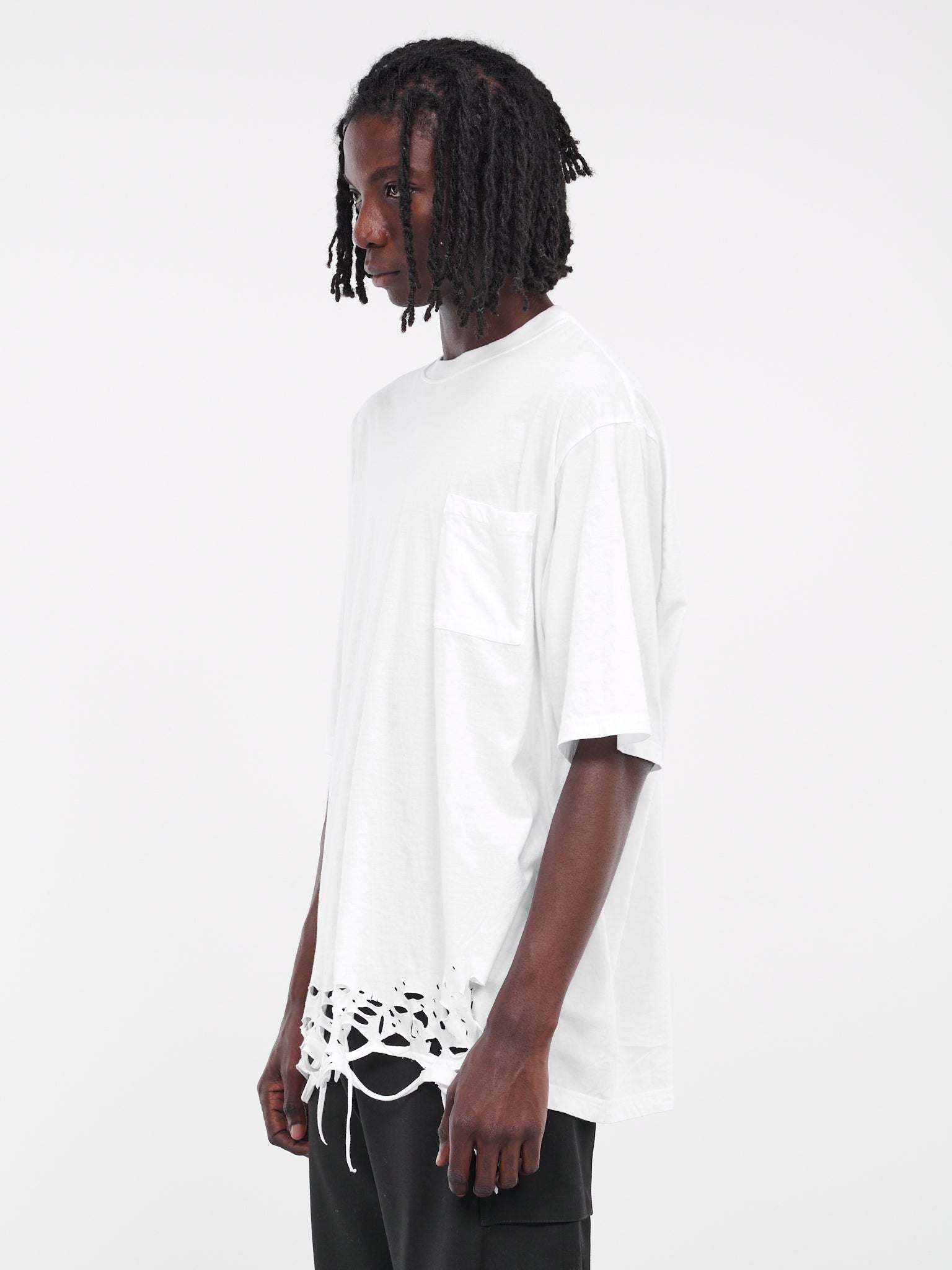 Destroyed T-Shirt (UC2C4802-WHITE)