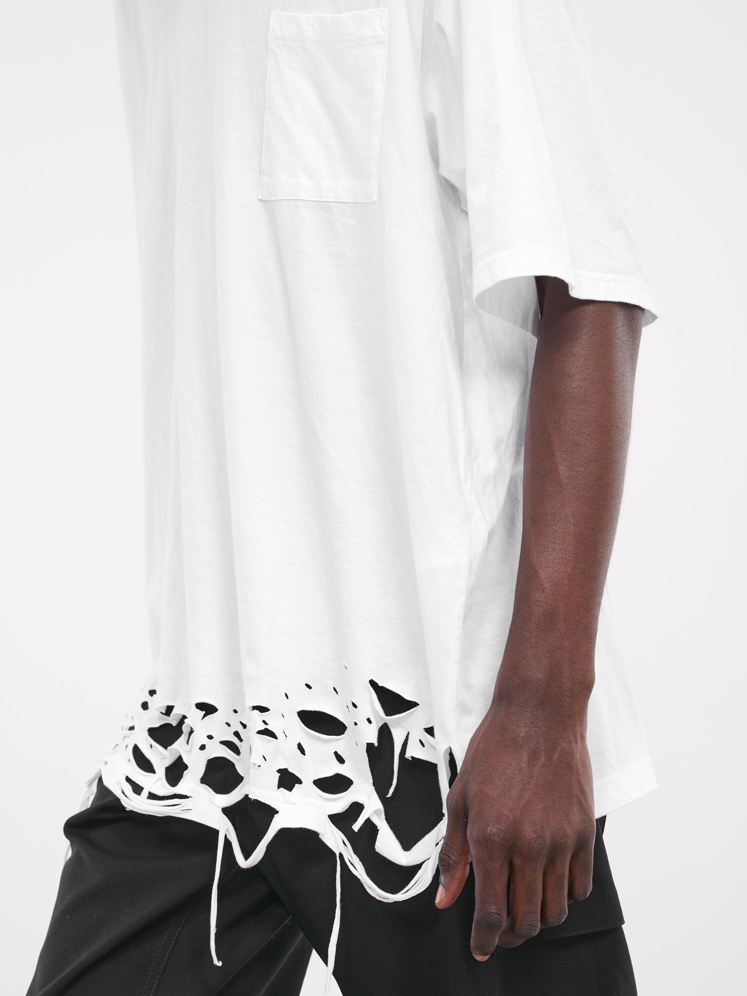 Destroyed T-Shirt (UC2C4802-WHITE)