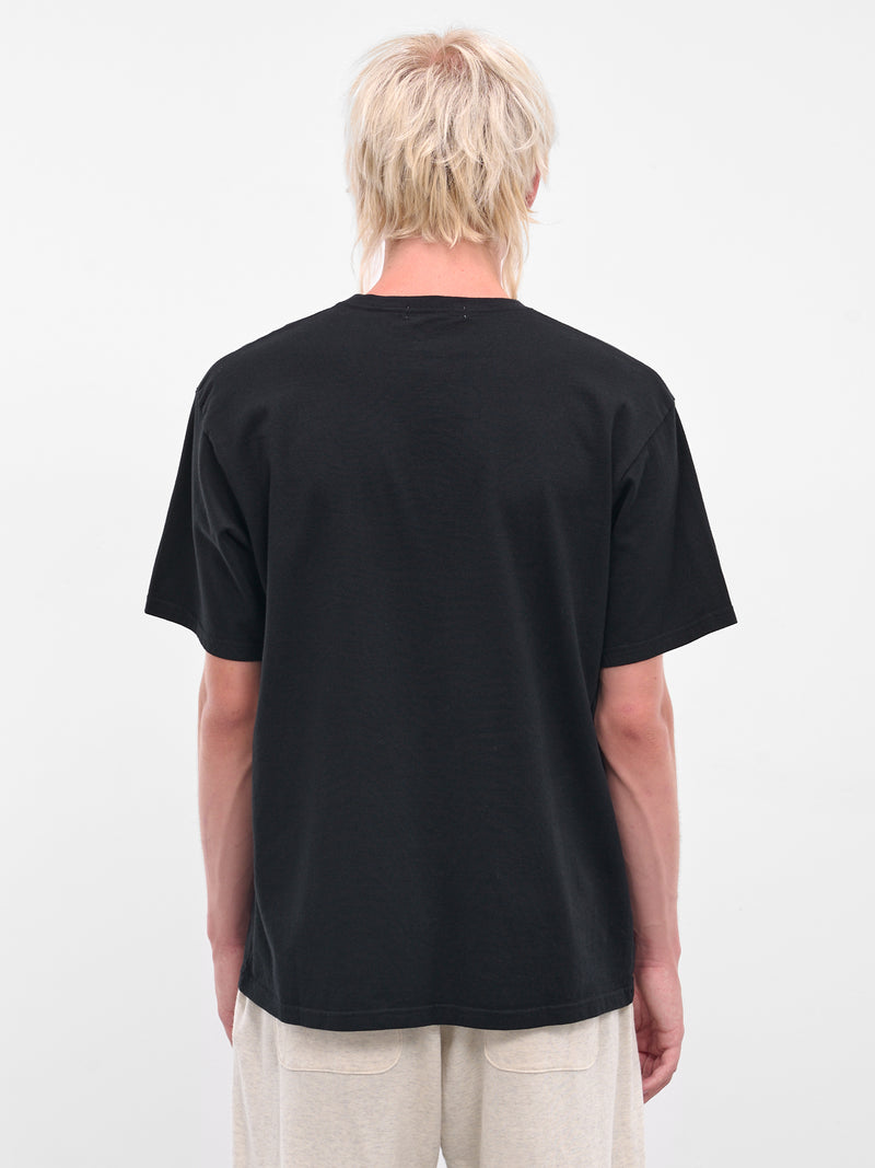 Black 'Sick Boy' Graphic Tee (UC2E3806-BLACK)