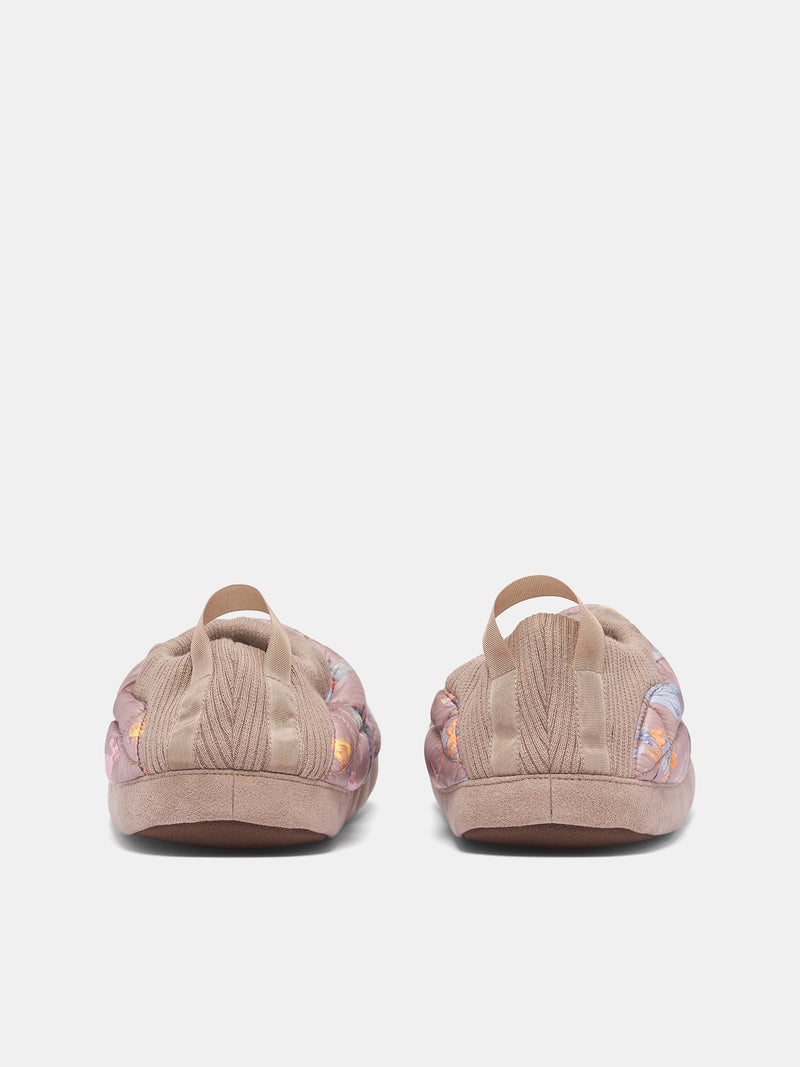 Beige Quilted Print Padded Shoes (UC2E4F02-2-BEIGE-BASE)