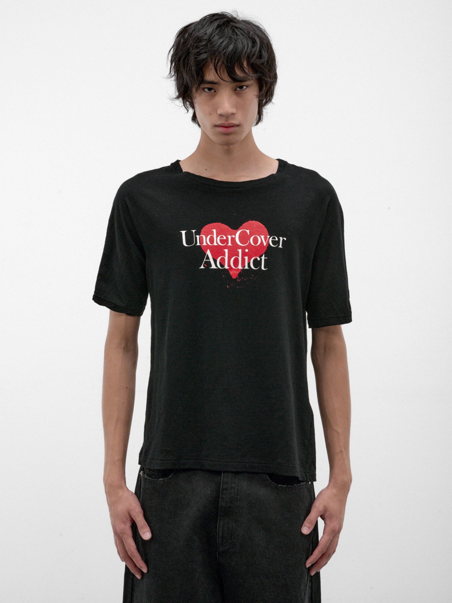 Black UC Addict Graphic Tee (UC2F1891-2-BLACK)
