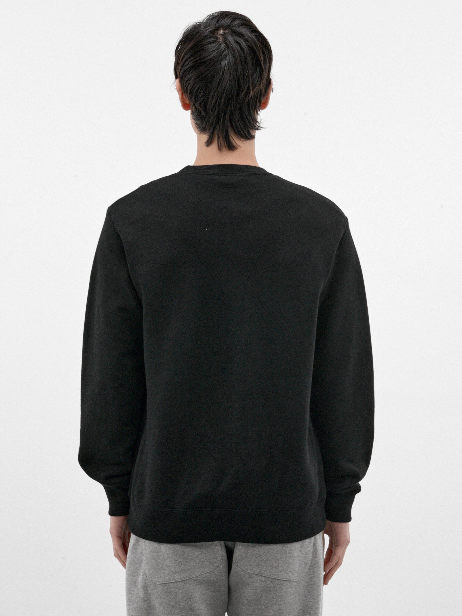Black Cotton Cindy Sherman Sweatshirt (UC2F4812-BLACK)