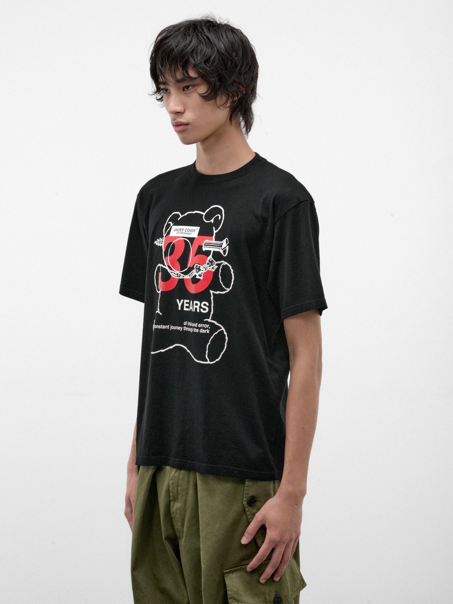 Black Screw Bear 35th Tee (UCF3801-BLACK)