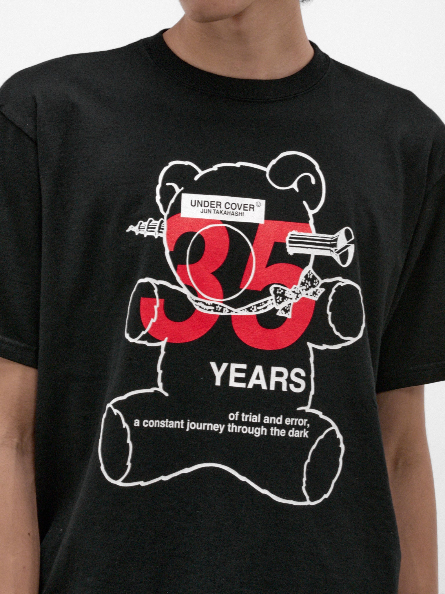 Black Screw Bear 35th Tee (UCF3801-BLACK)