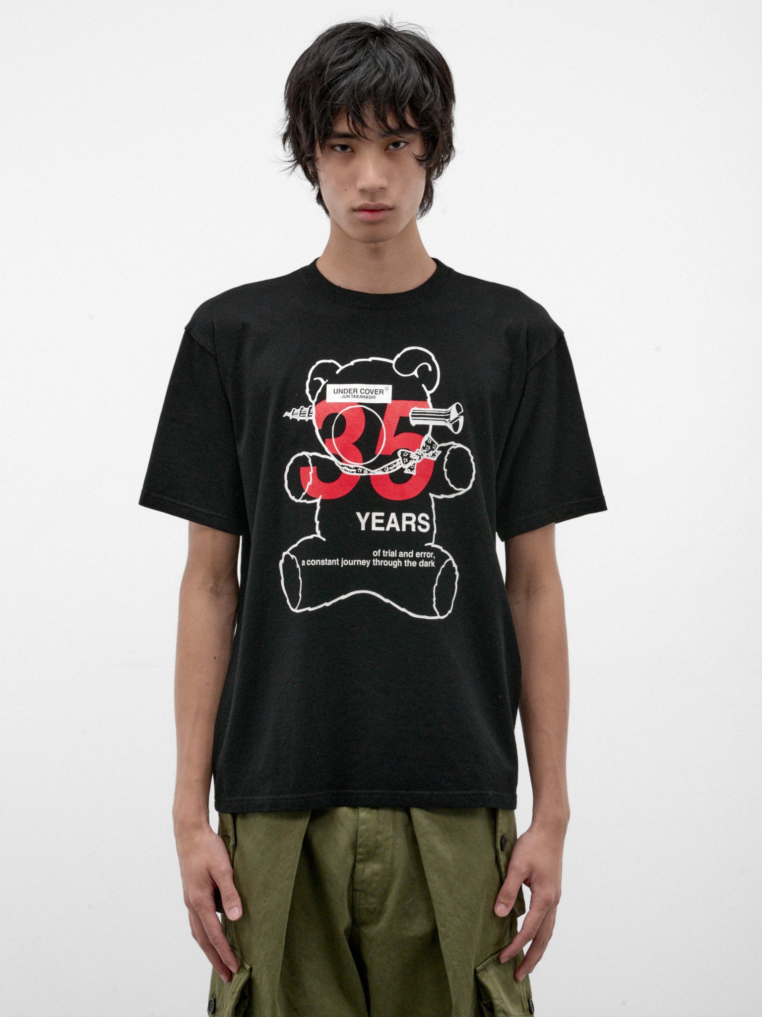 Black Screw Bear 35th Tee (UCF3801-BLACK)